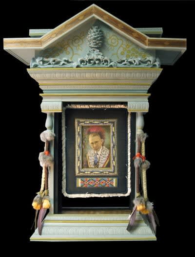 Tamara Burgh, The Enculturated White Man 7, 2000-2015