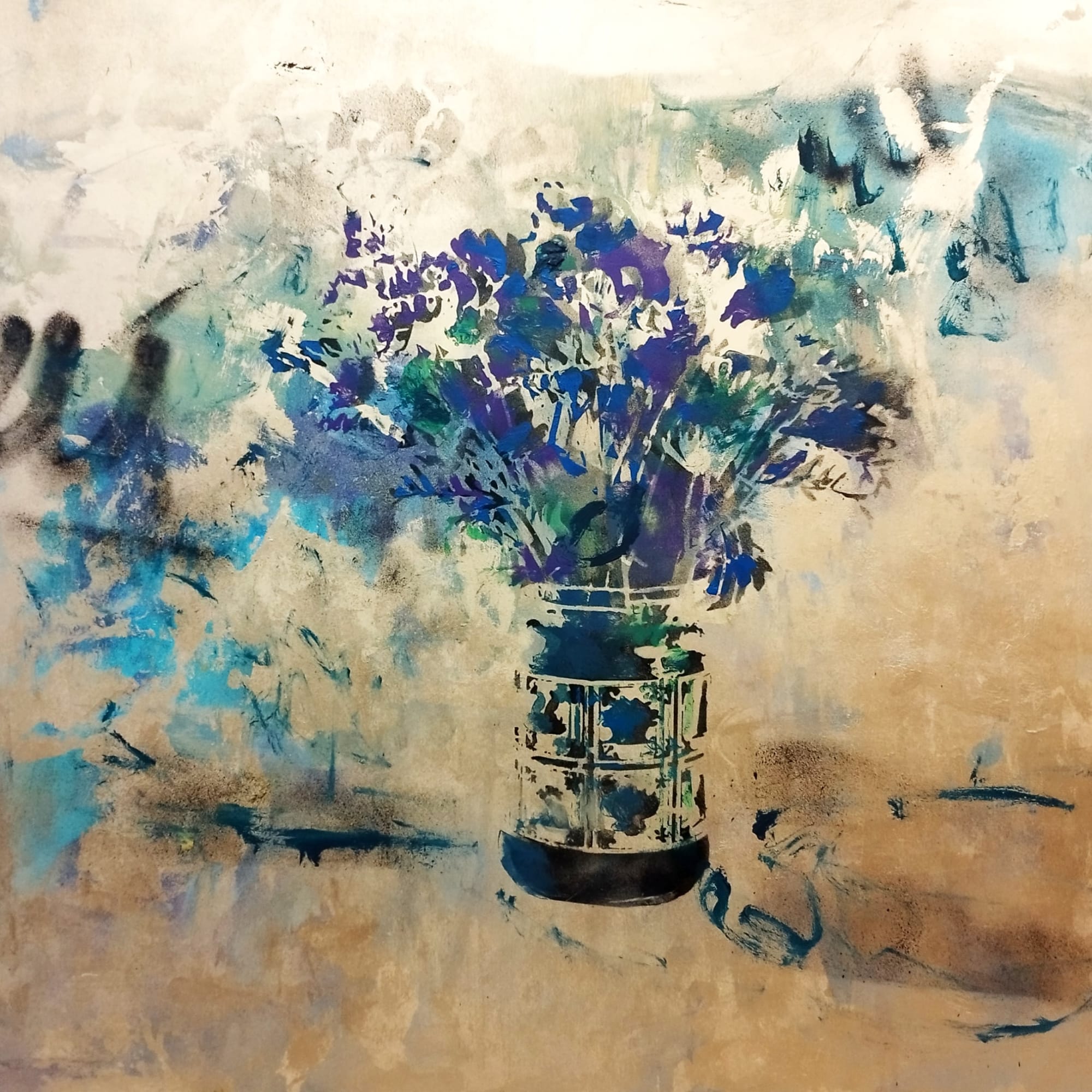 Alexander Rhys, Moonlit Bouquet, 2024