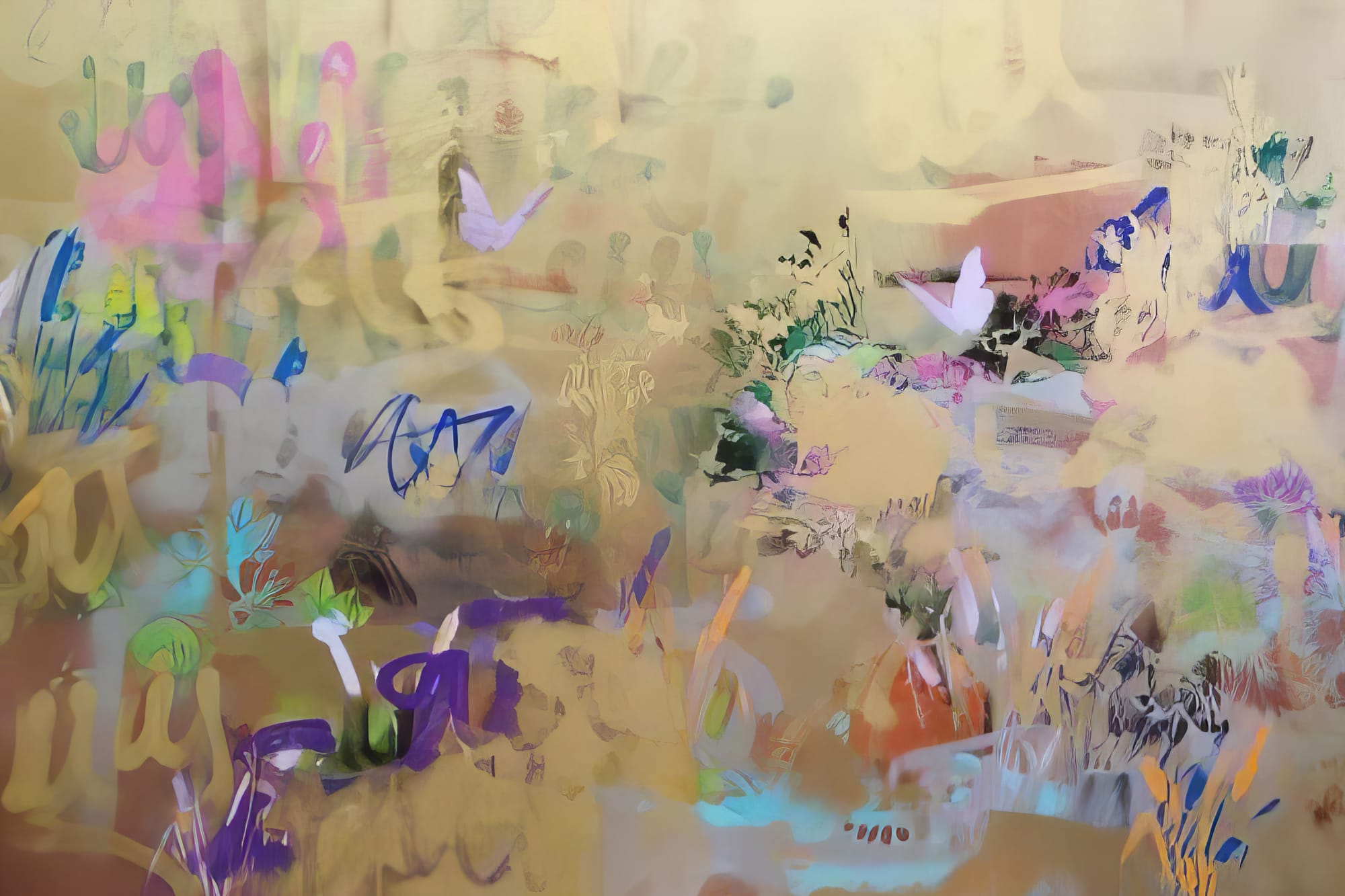 Alexander Rhys, Enchanted Meadow 4, 2024