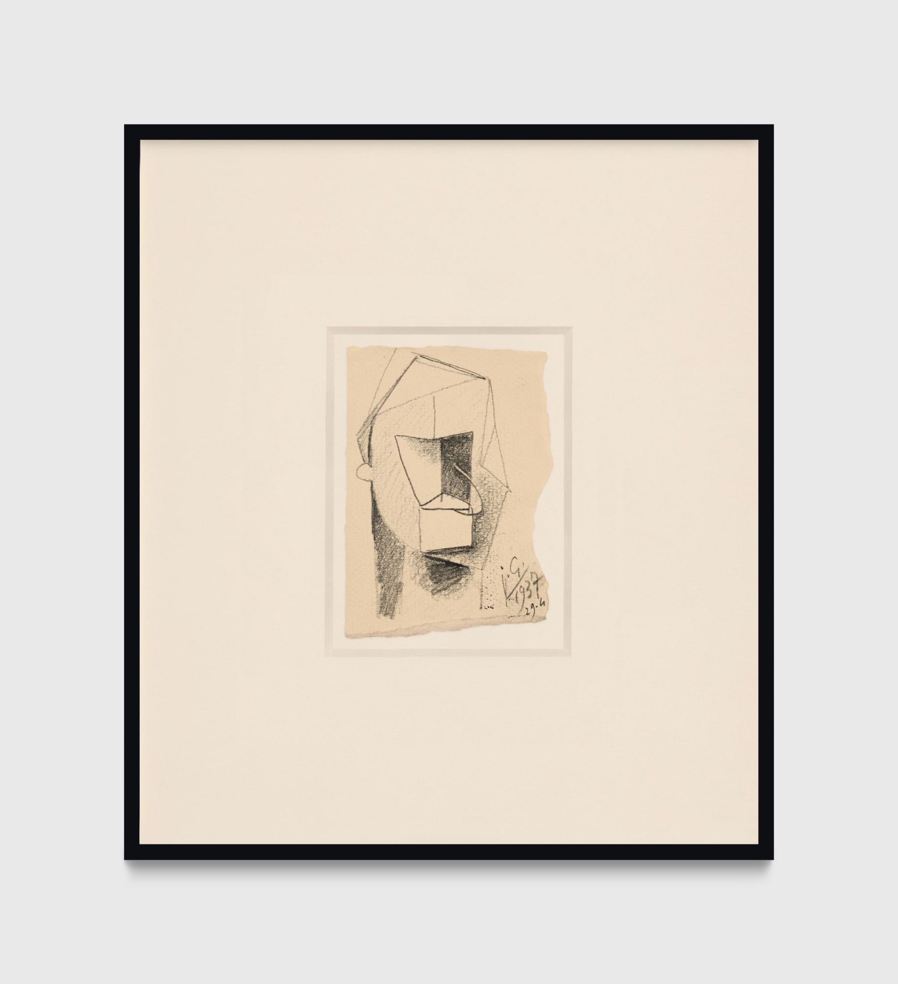 Julio González, Autoportrait, 1937