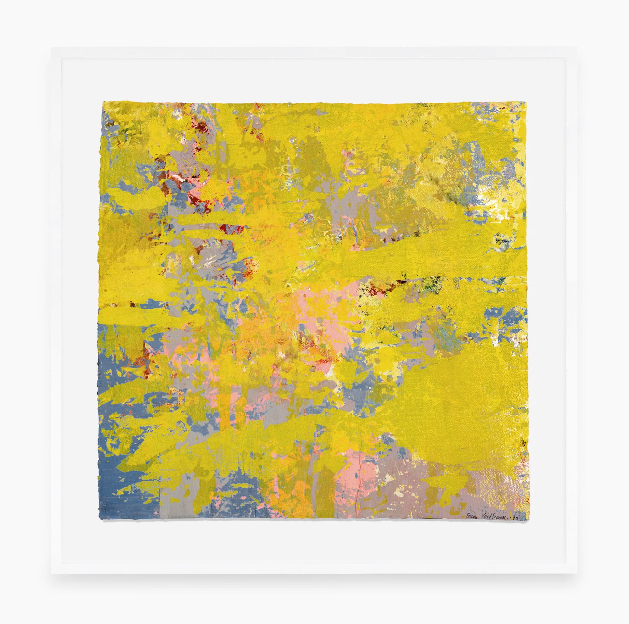 Sam Gilliam, Untitled (It's Yellow), 1973