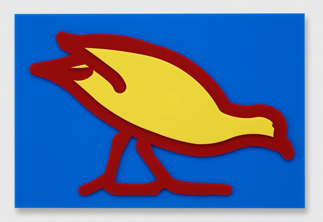 Julian Opie, Small Birds: Swamp Hen, 2020
