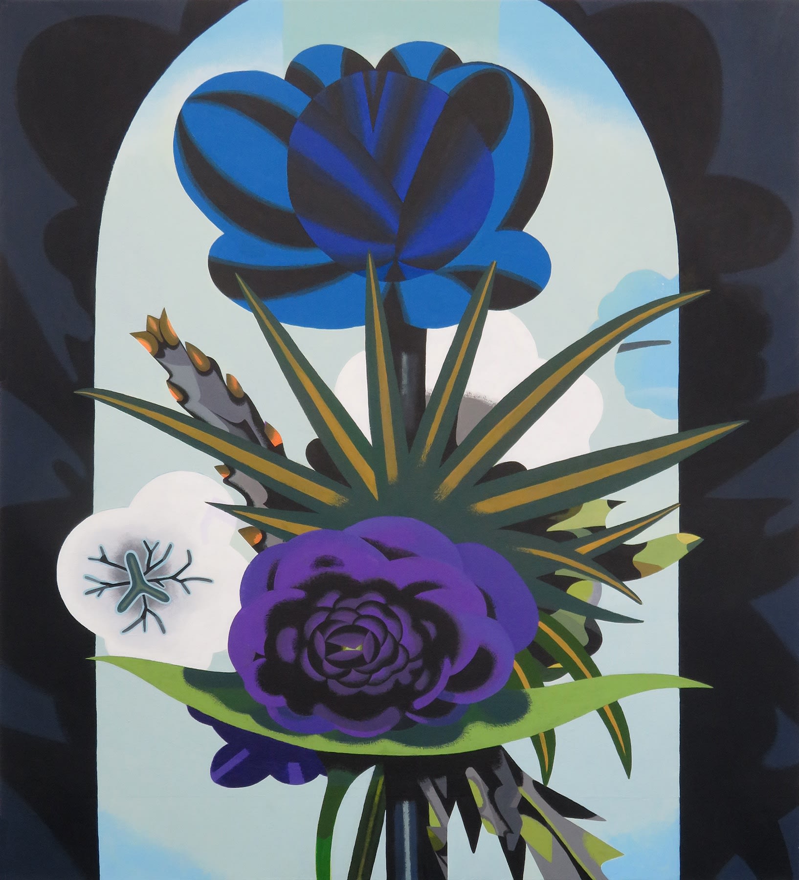 Joy Taylor, Bouquet In A Niche, 2022
