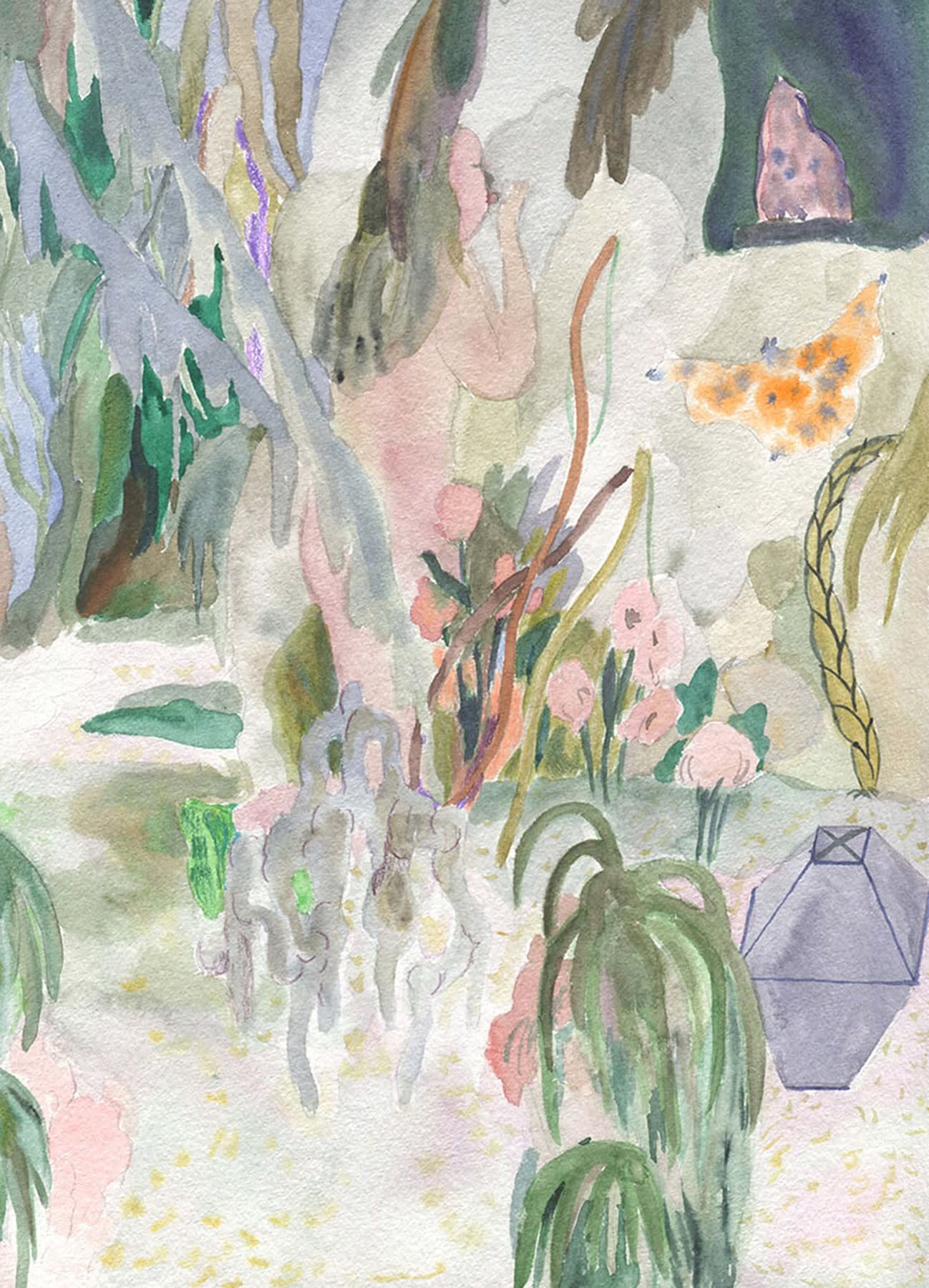 Sofia Arnold, Untitled Watercolor 2, 2017