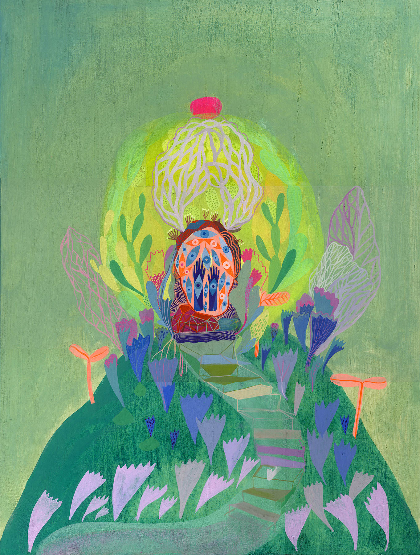 Betsy Walton, Spirit Eyes, 2019