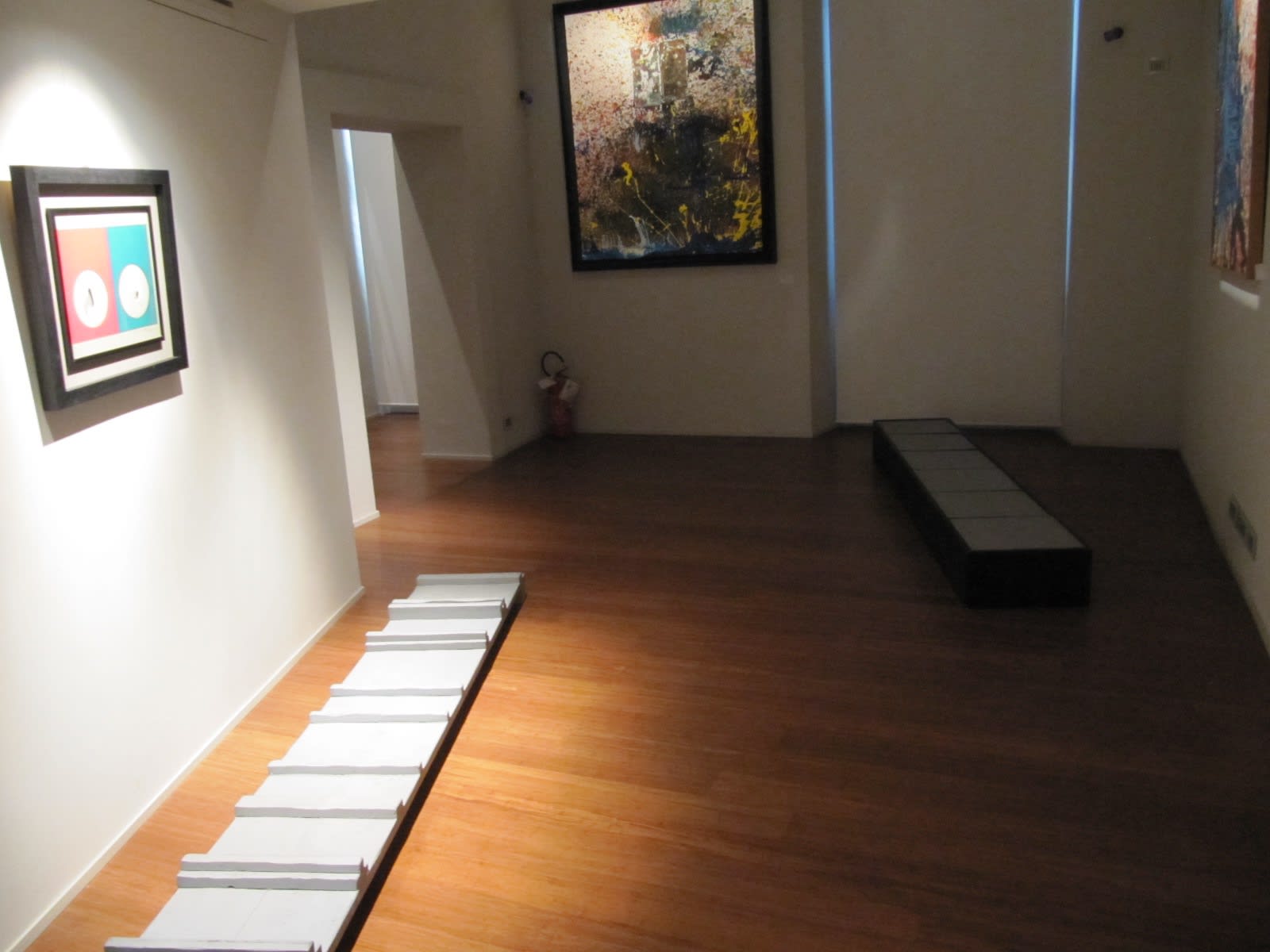 Massimo Kaufmann, Shozo Shimamoto, Hermann Nitsch, Yang Maoyuan, Matteo Negri : Duepuntiacapo – ABC-ARTE Contemporary art Gallery – 2013 Exhibition view - zoom for more details