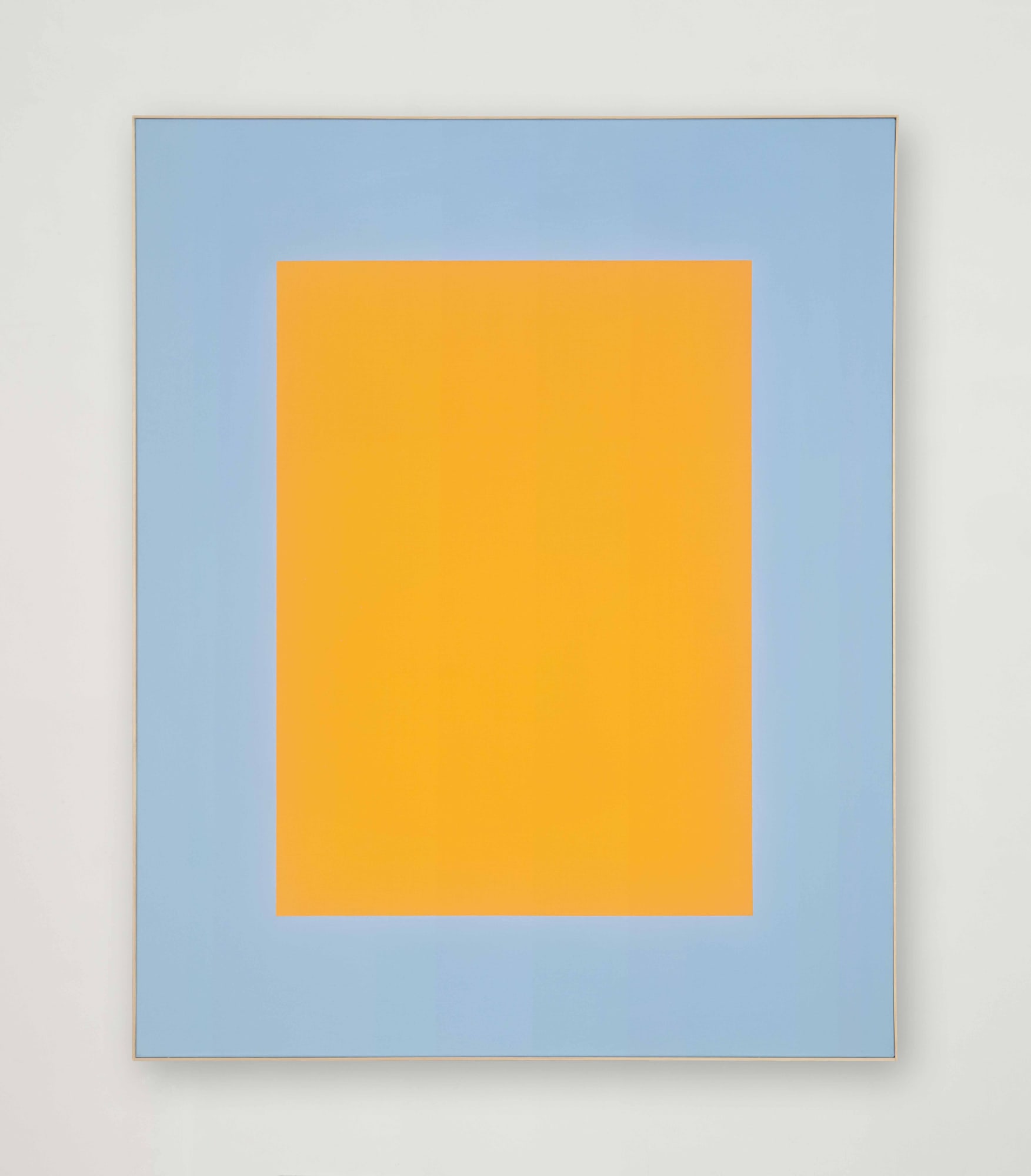 Erbern - Pinelli - Viallat: Ulrich Erbern, Luce nella luce, 2009, 185 x 150 cm - 72 7/8 x 59 1/8 in, acrilico su tela