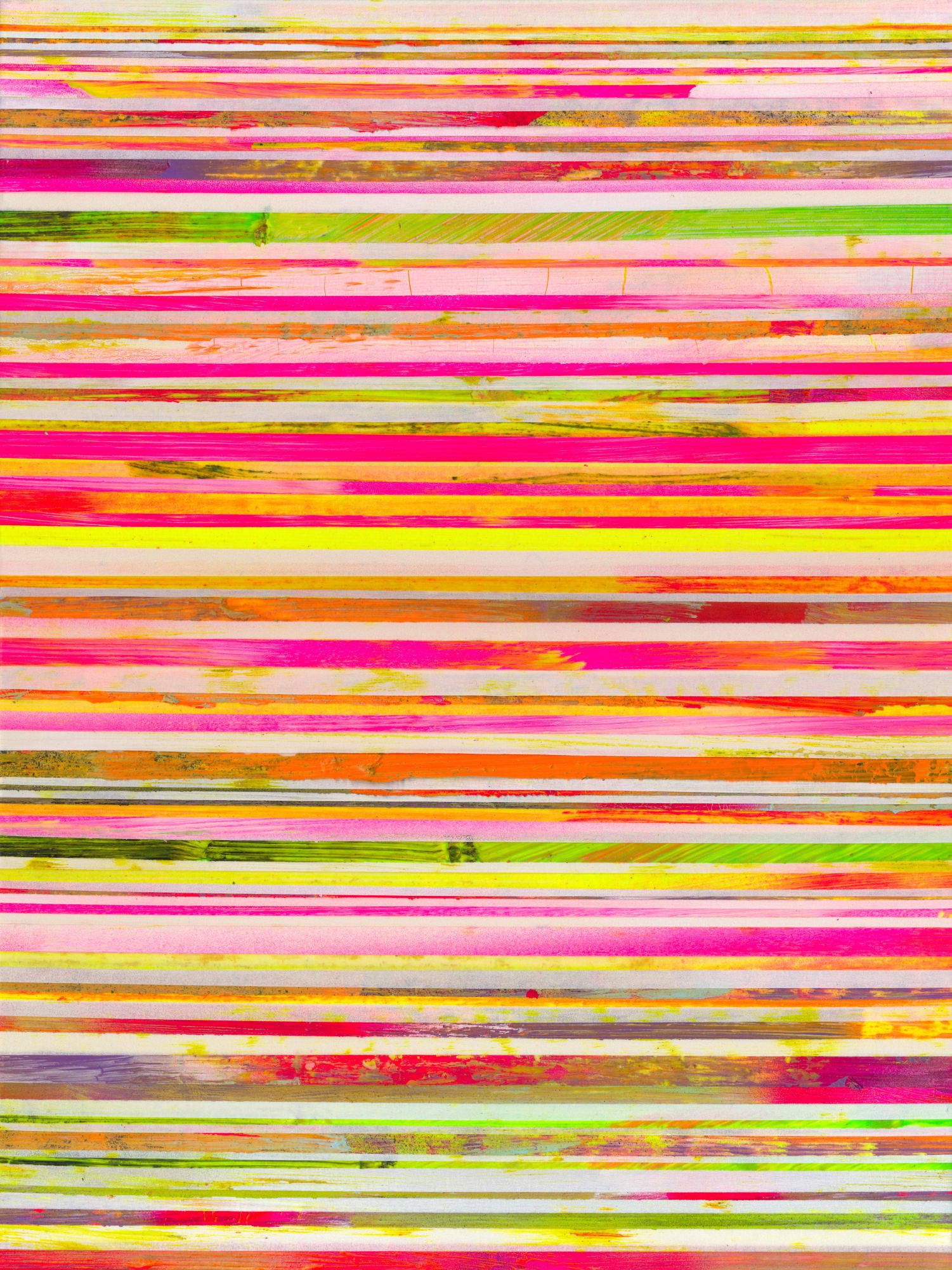 Paolo Bini: Untitled, 2015, 40 x 30 cm, acrilico su nastro carta su tela