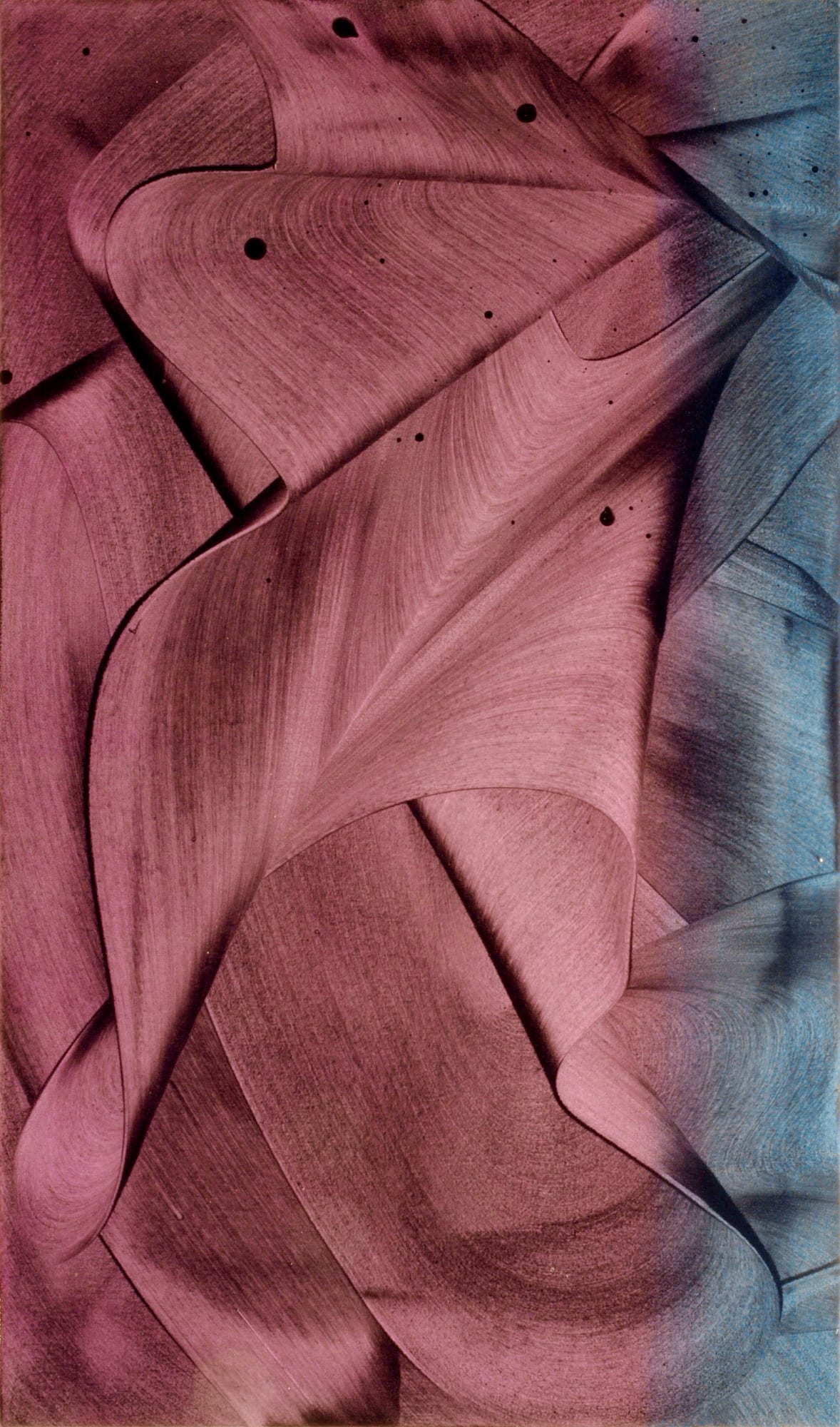 Patrick Tabarelli: Unconnected, 2012, 60 x 35 cm, olio e alchidico su tela