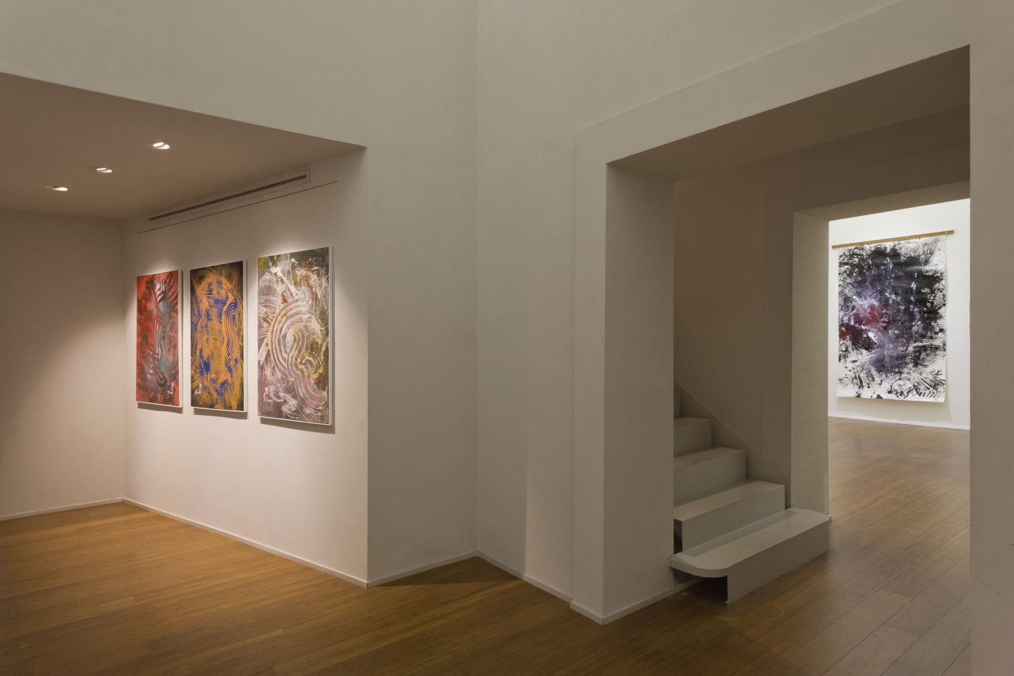 Yasuo Sumi, "Nothing But the Future", allestimenti mostra in ABC-ARTE, Genova