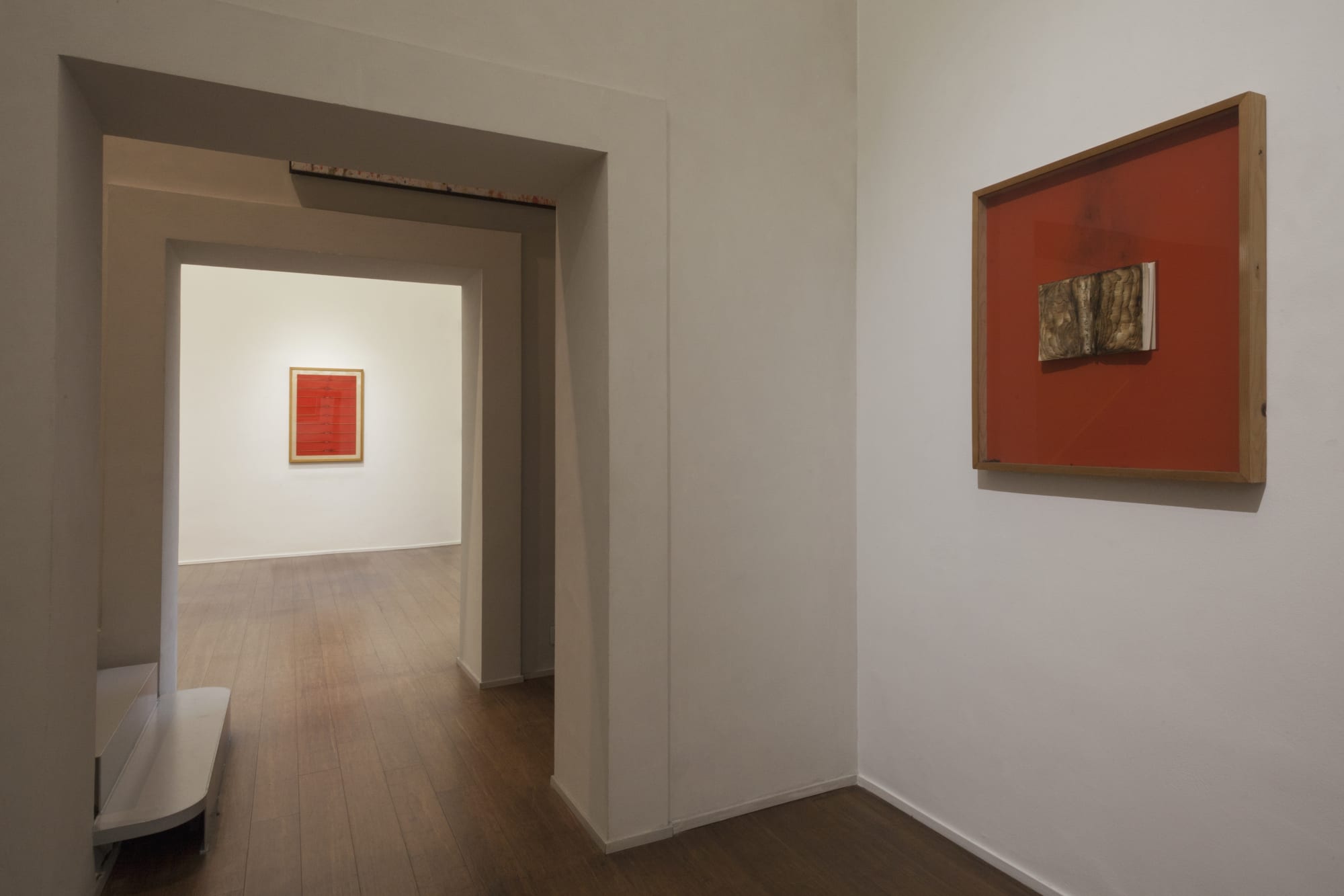 Bernard Aubertin, PIctorial situation of red, Installation view