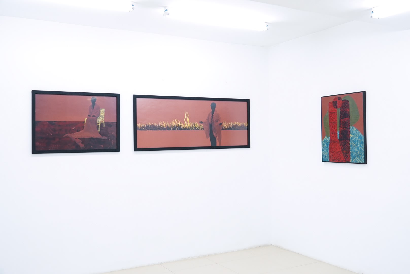 Installation view of Addis Calling IV, 2021. Courtesy of Addis Fine Art.