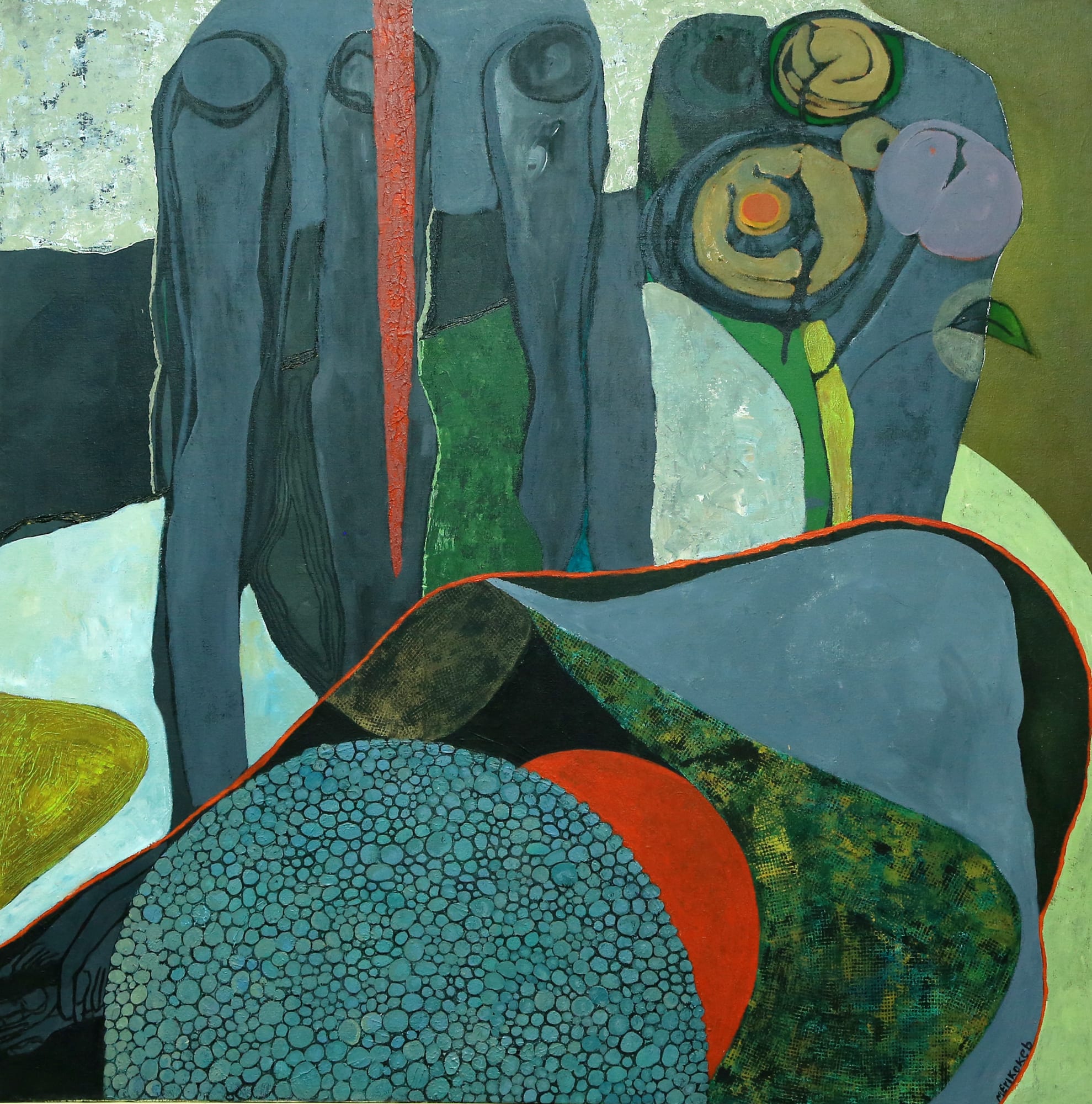 Merikokeb Berhanu, Untitled 1, 2014