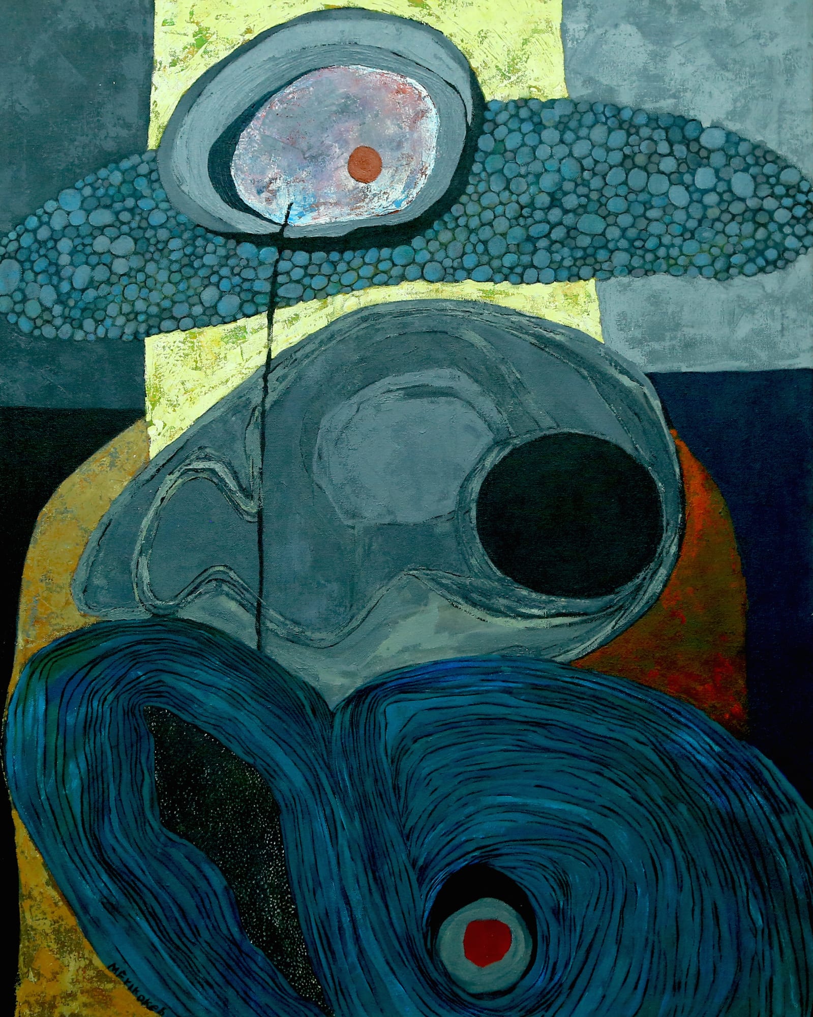 Merikokeb Berhanu, Untitled 3, 2016