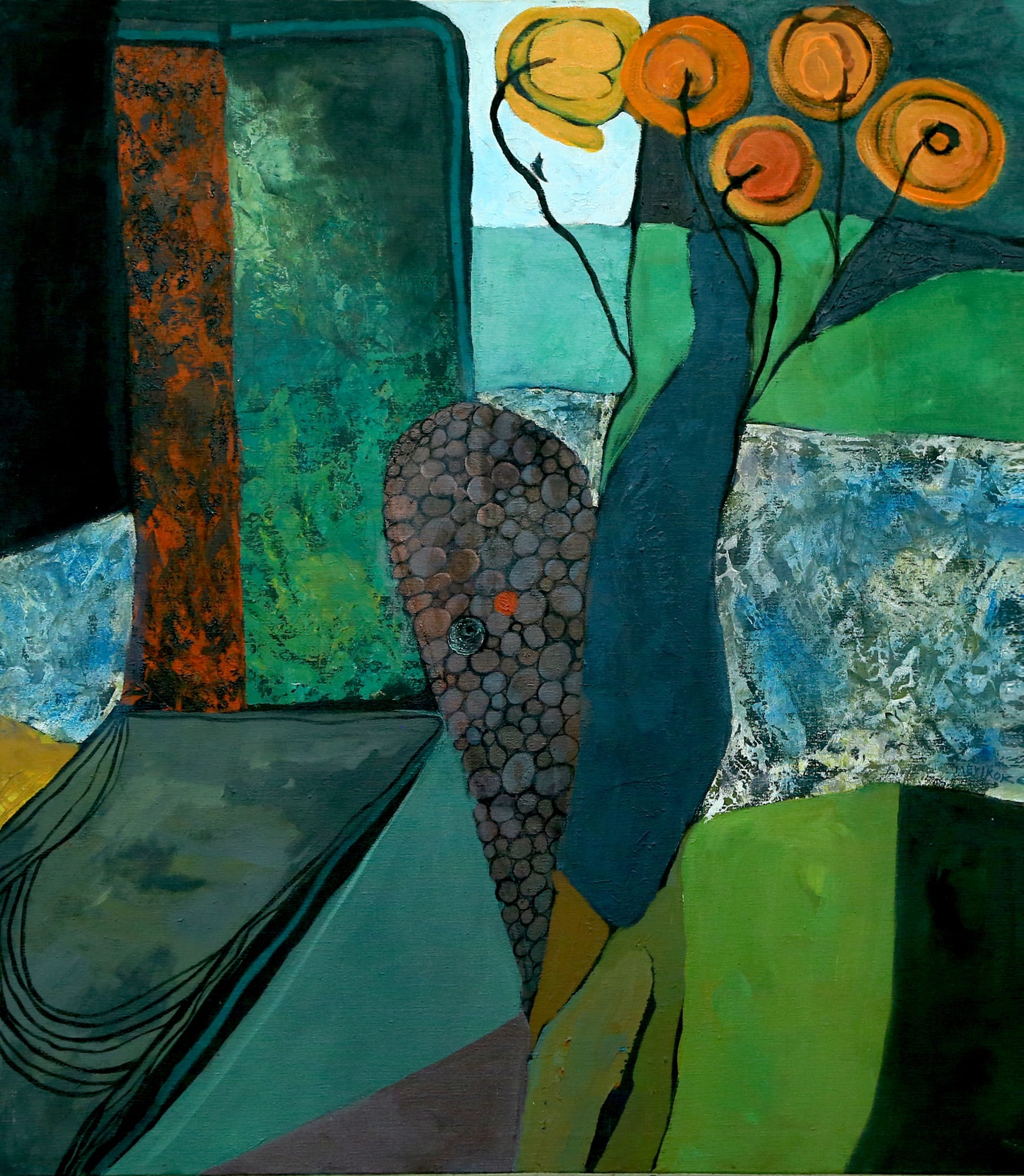 Merikokeb Berhanu, Untitled 5, 2014