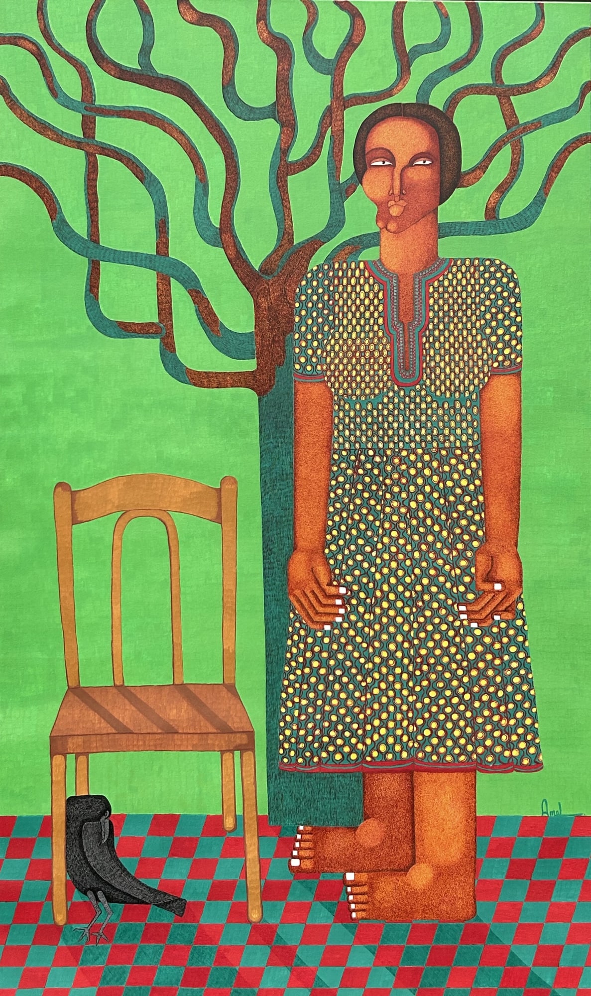 Amel Bashier, Untitled IV, 2023