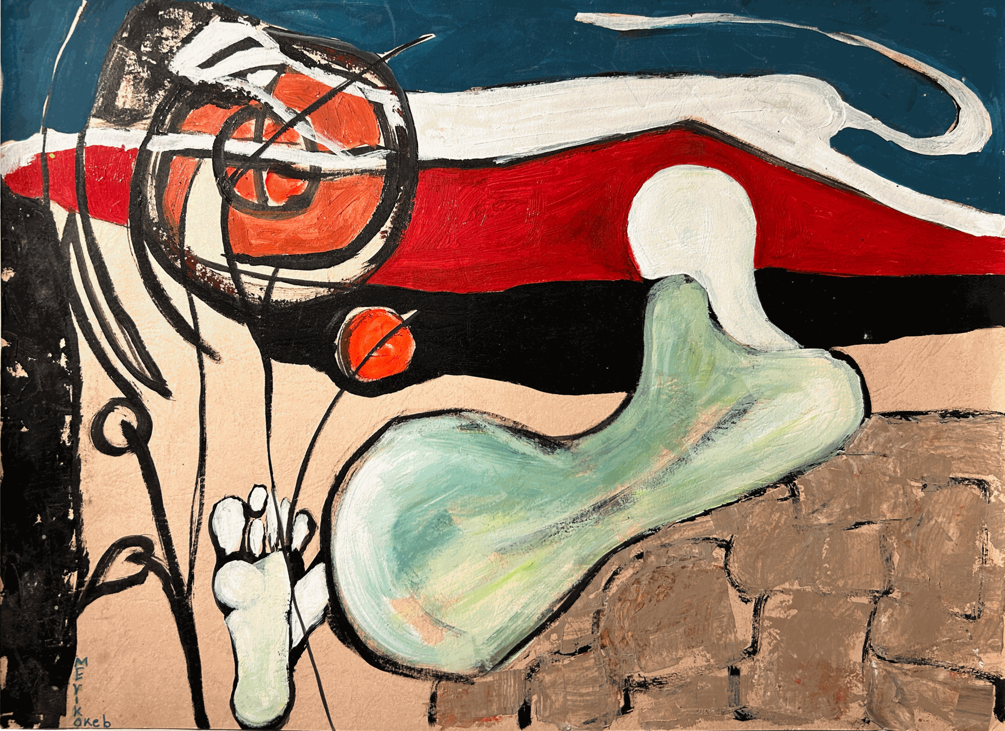 Merikokeb Berhanu, Untitled IX, 2007-2009