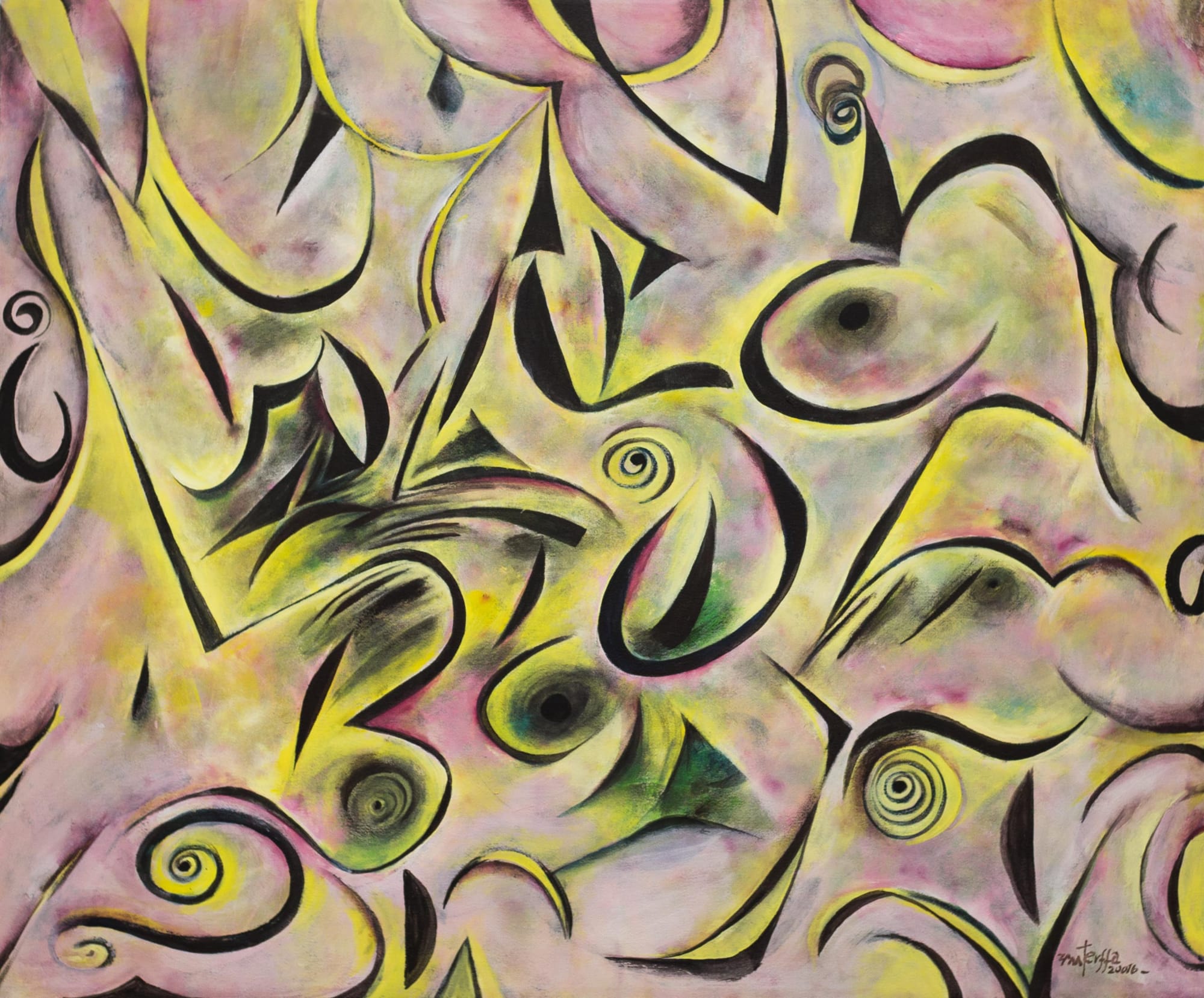 Tibebe Terffa , Untitled IV, 2016