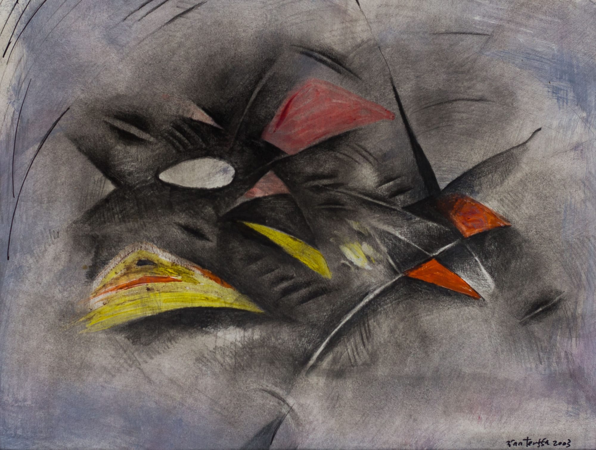 Tibebe Terffa , Untitled on Paper VIII, 2003