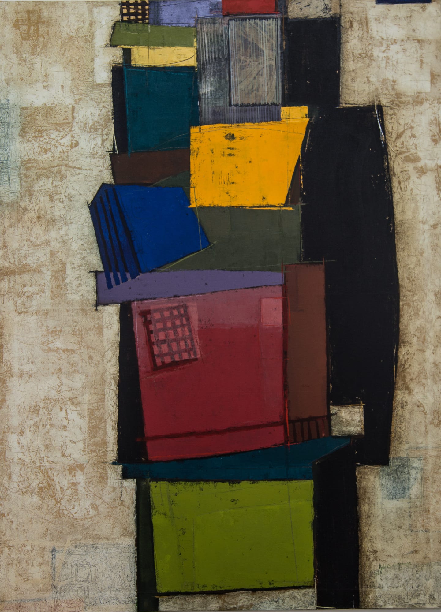 Addis Gezehagn , Floating City V, 2017