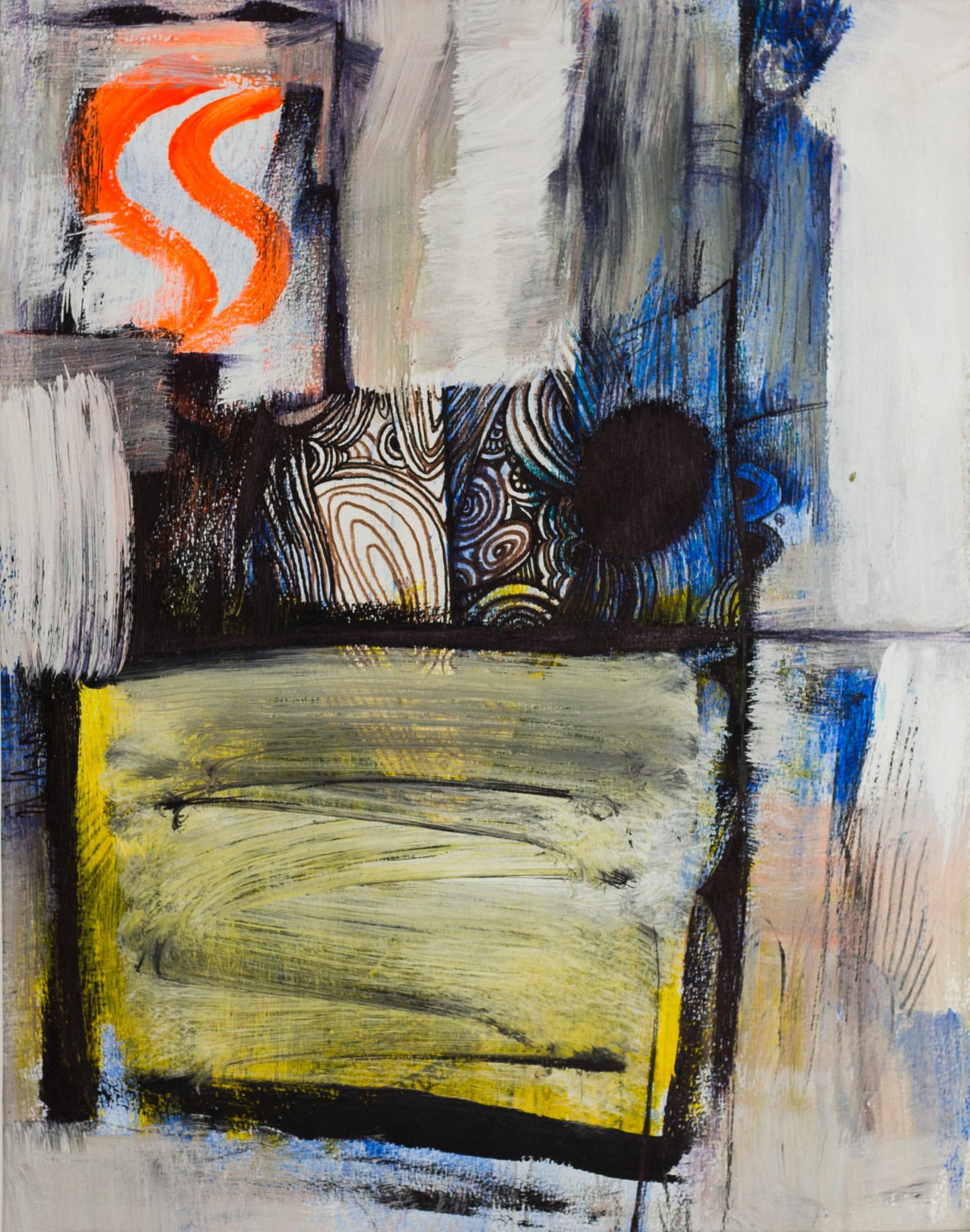 Tibebe Terffa , Untitled on Paper X, 2003