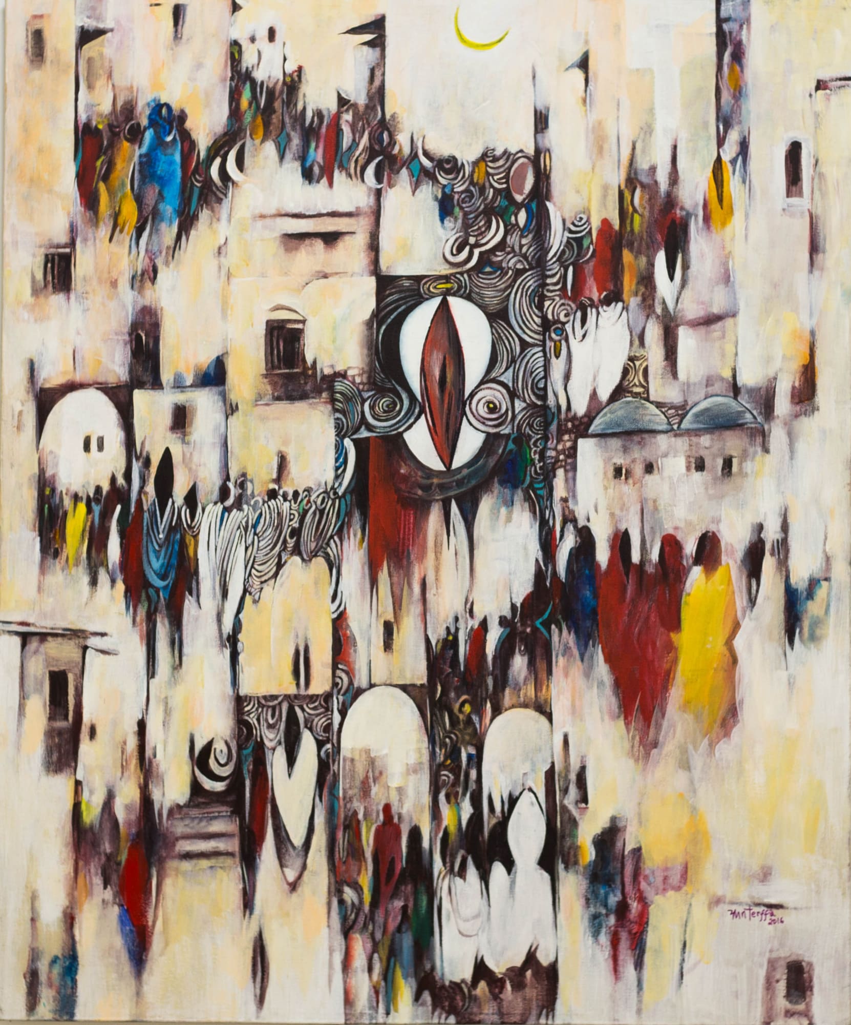 Tibebe Terffa, Impressions III, 2016