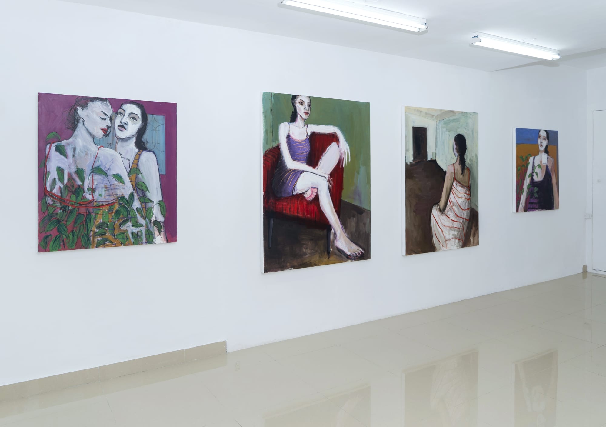 Left to right: Tsédal II, Tsédal III, Tsédal I, Tsédal VI