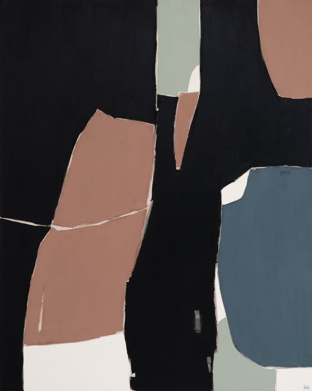 Lieme Study 1 Acrylic on Canvas 60"h x 48"w