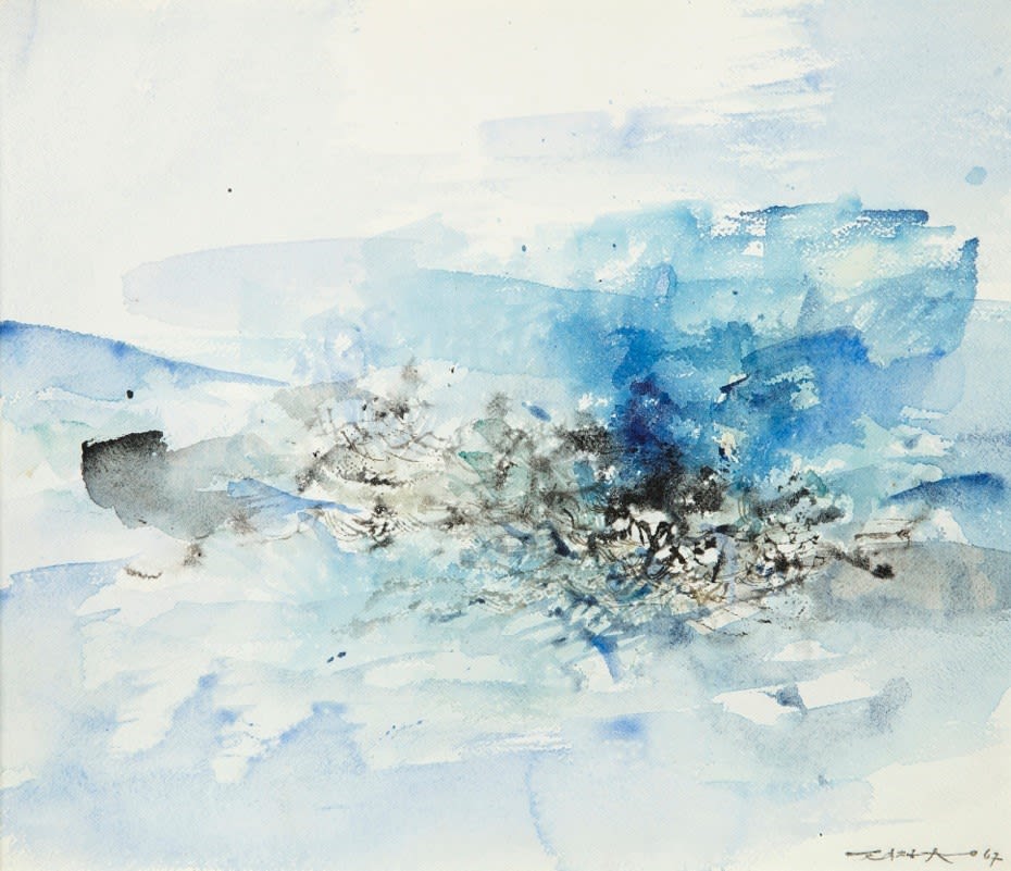 Title: Composition Artist: Zao Wou-Ki