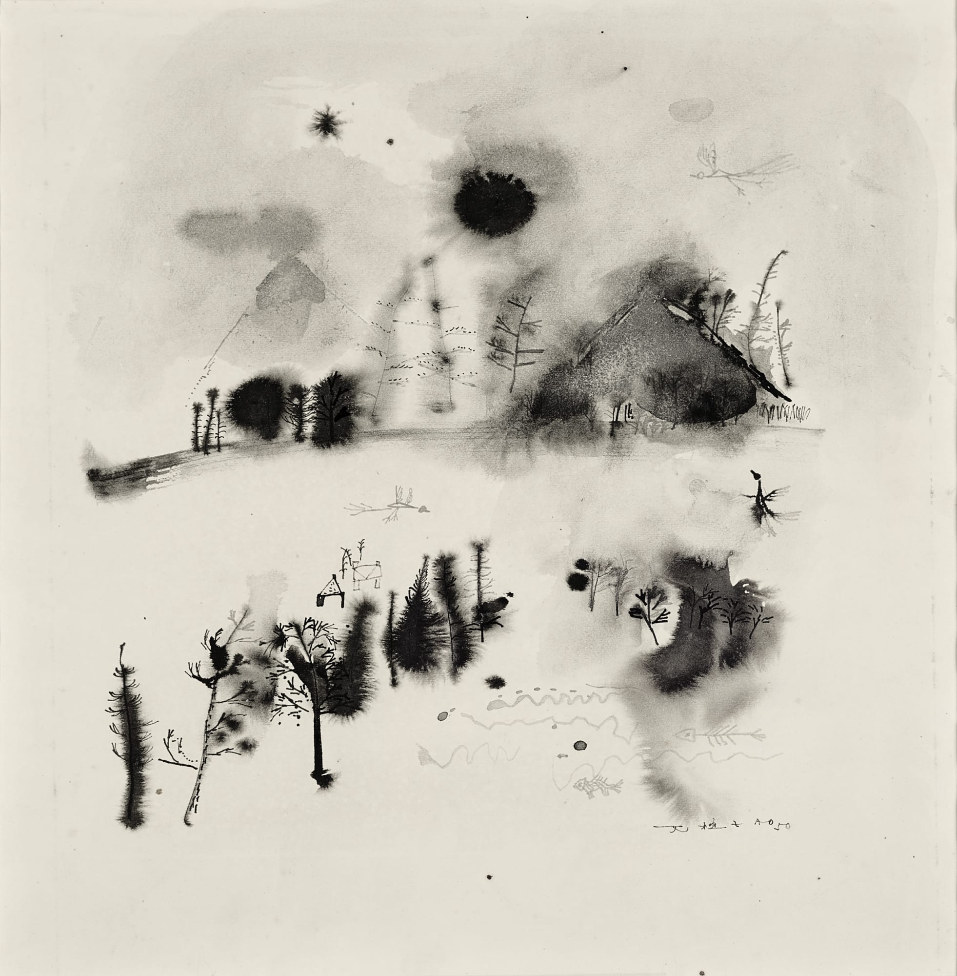 Title: Untitled Artist: Zao Wou-Ki