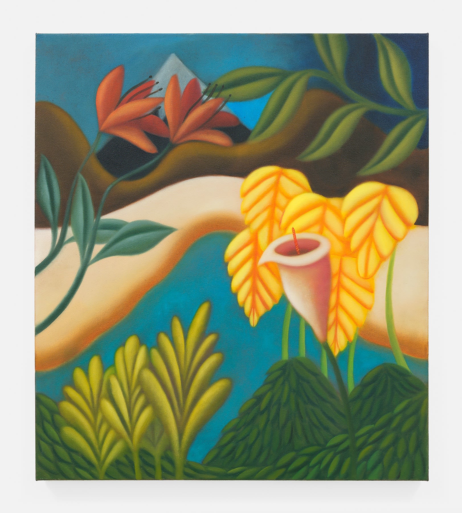 Camilla Engström [Swedish, b. 1989] Flower Landscape, 2023