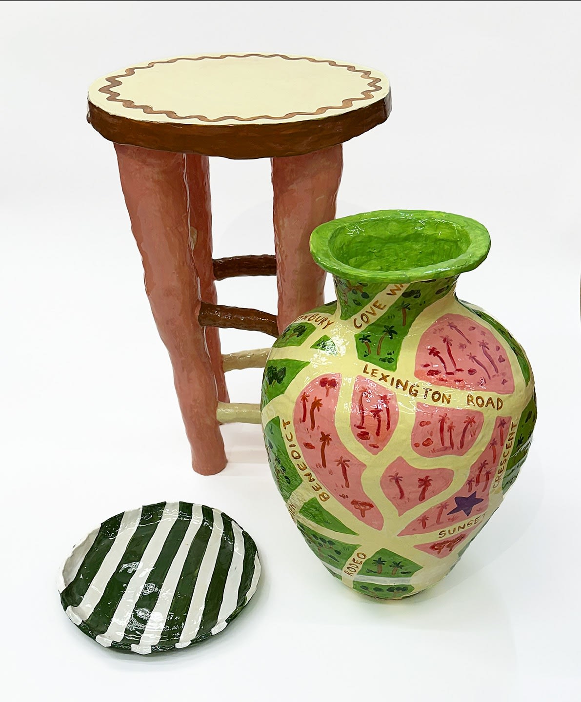 Jake Clark [Australian, b. 1985] Beverly Hills Hotel Map, 2024