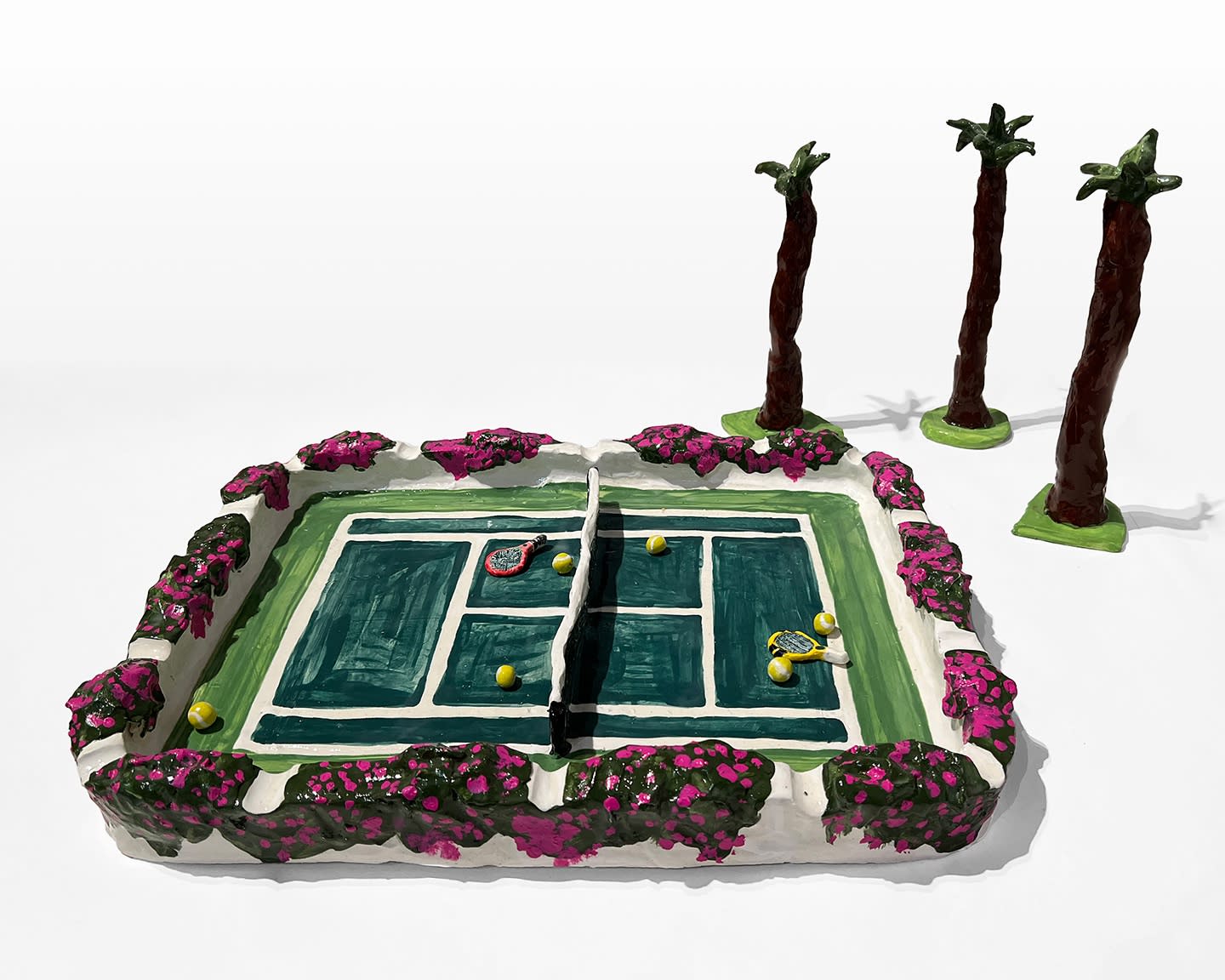 Jake Clark [Australian, b. 1985] 12 Carolwood (Tennis Court), 2024