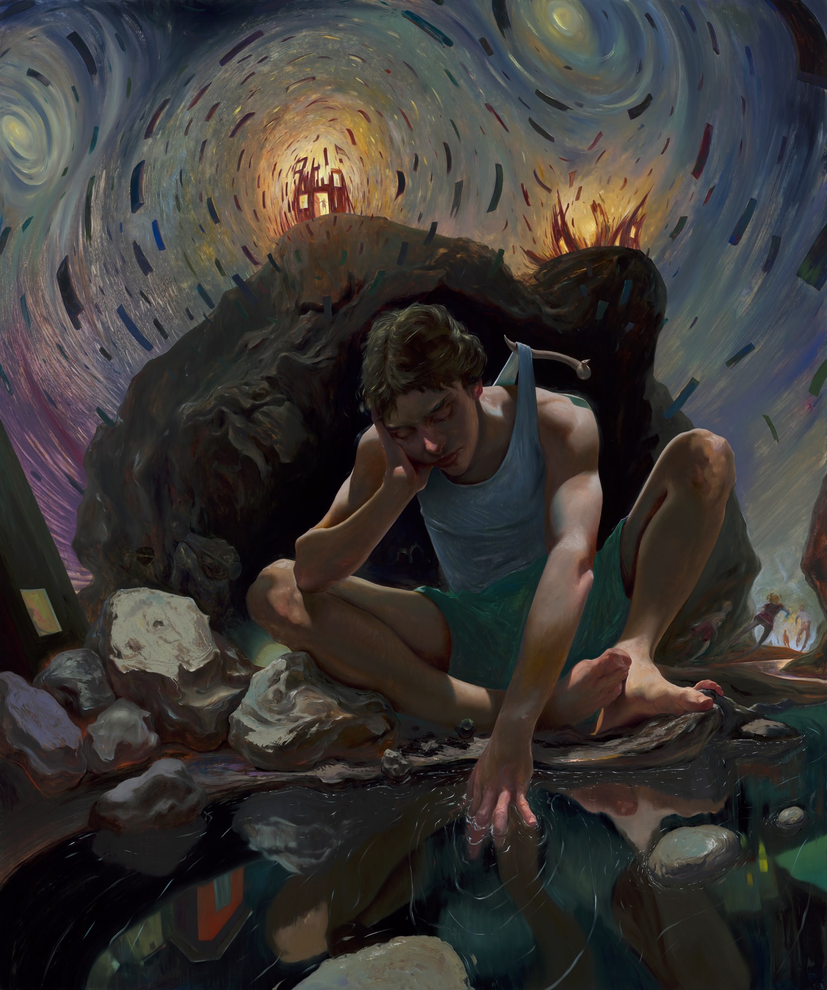 Leo Frontini [American, b. 2000] Soliloquy of a sleepless night, 2025