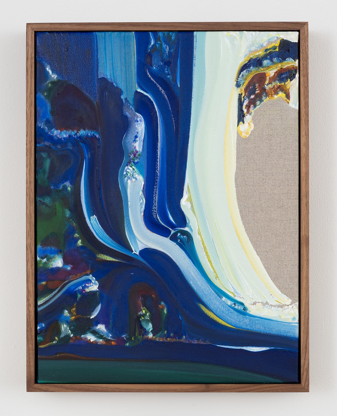 Jin Jeong [Korean, b. 1993] Rifted Blue, 2025