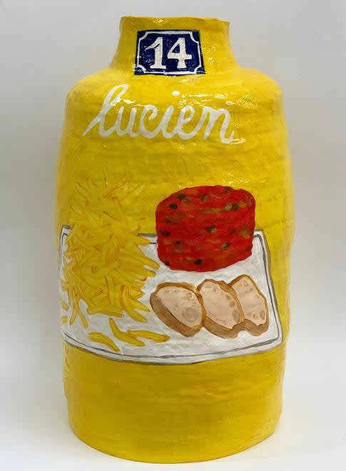 Jake Clark [Australian, b. 1985] Lucien Steak Tartare and Frites, 2022