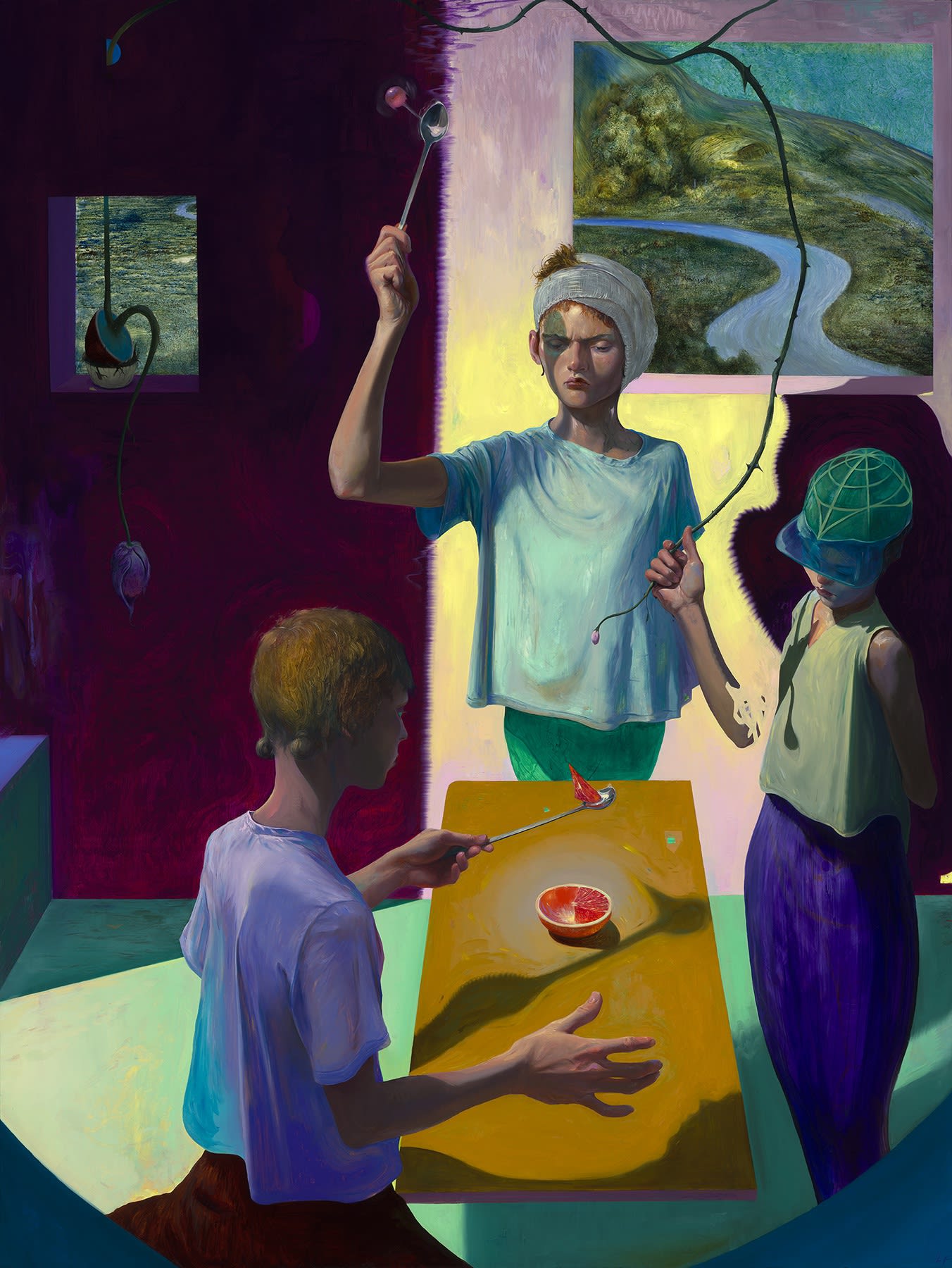 Leo Frontini [American b. 2000] Argument Over Citrus, 2023