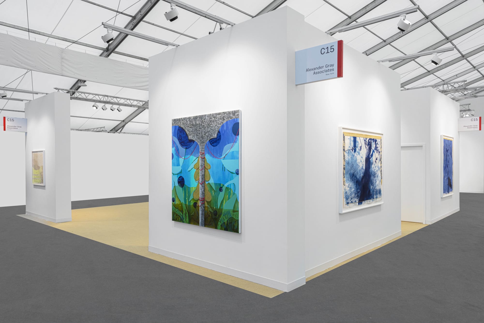 Installation view: Alexander Gray Associates, Frieze London, 2025