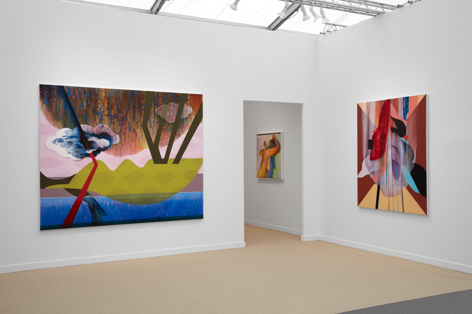 Installation view: Alexander Gray Associates, Frieze Los Angeles, 2024