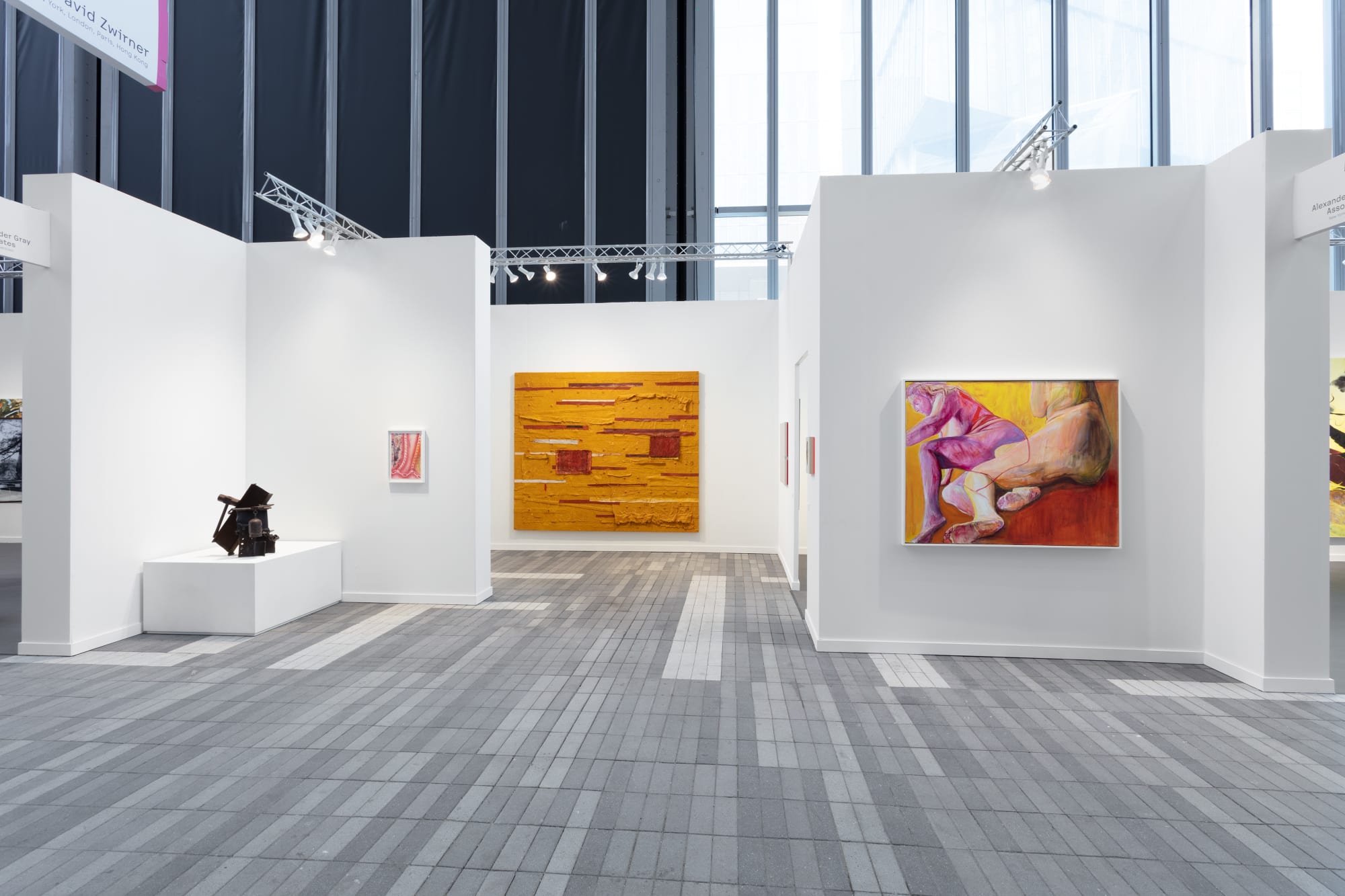Installation view: Alexander Gray Associates, Frieze New York, 2023