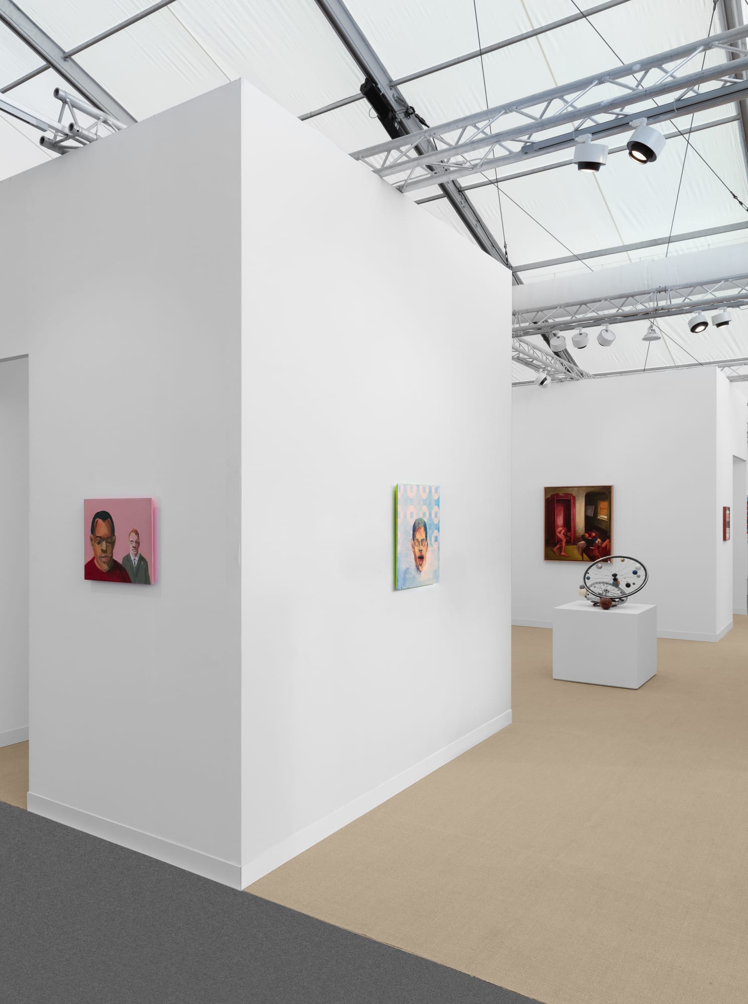 Installation view: Alexander Gray Associates, Frieze London, 2022