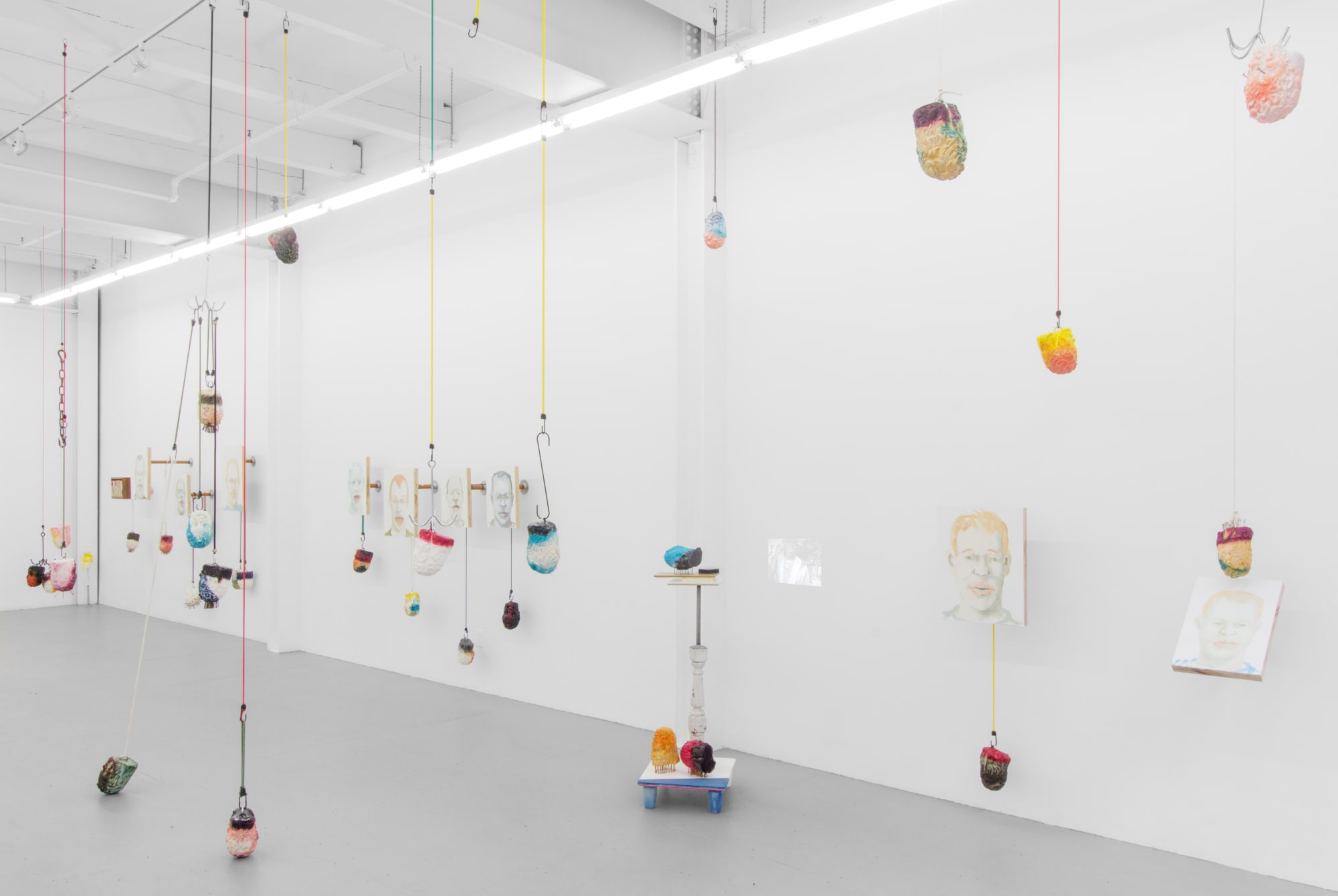 Installation view: The School of Love, Sam&oslash;&ntilde; Projects, Boston, MA (2016)