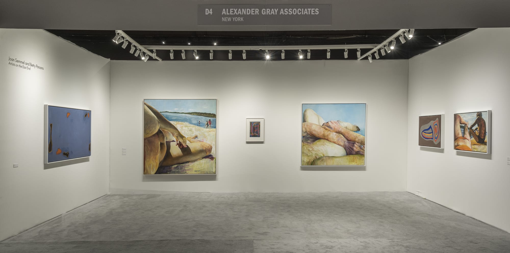 Installation view: Alexander Gray Associates, ADAA: The Art Show, 2019
