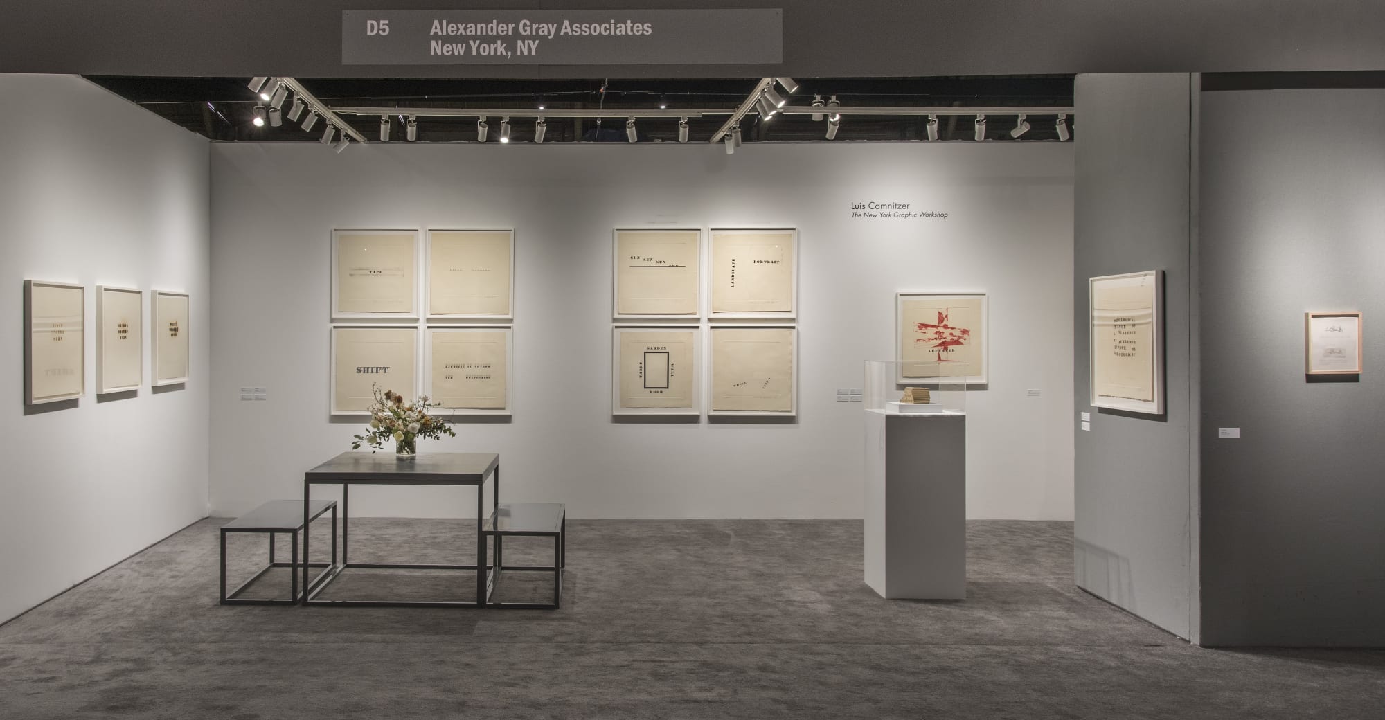Installation view: Alexander Gray Associates, ADAA: The Art Show, 2017