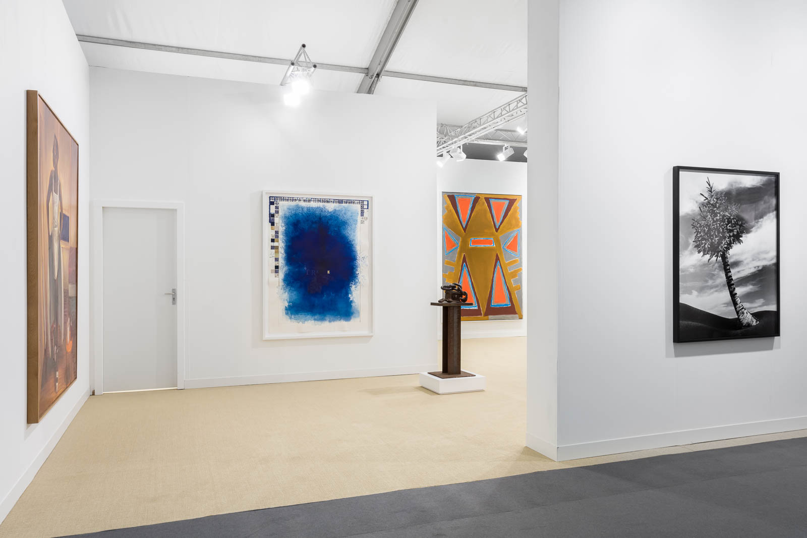 Installation view: Alexander Gray Associates, Frieze London, 2021