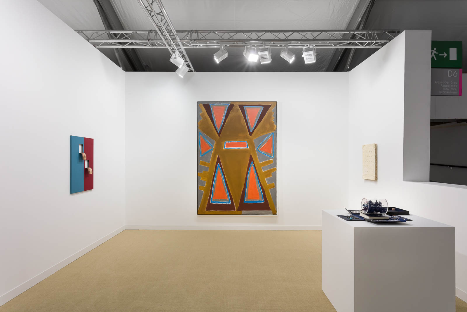 Installation view: Alexander Gray Associates, Frieze London, 2021