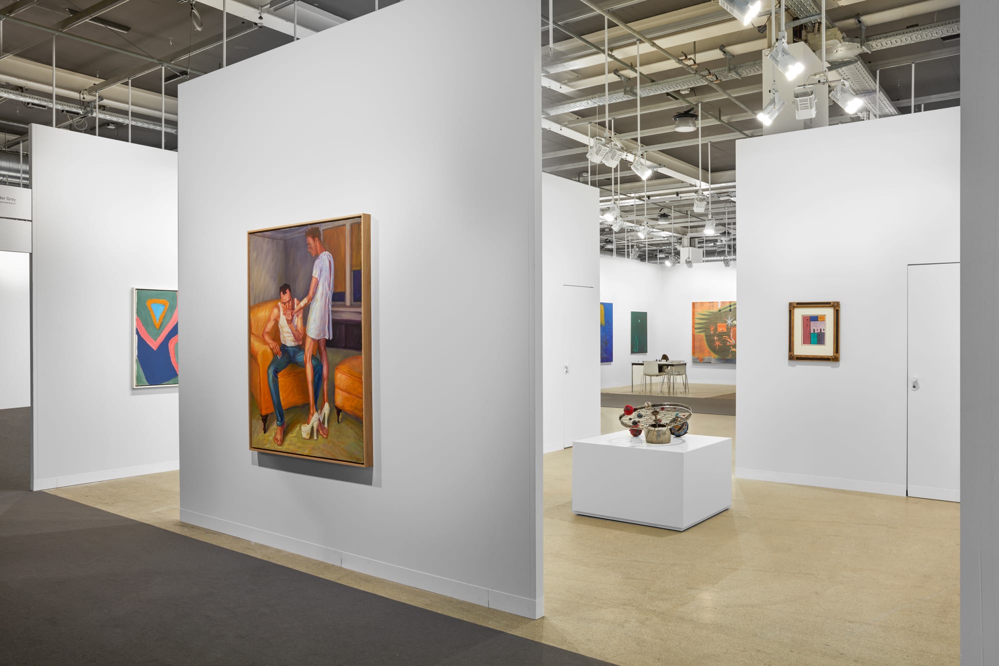 Installation view: Alexander Gray Associates, Art Basel, 2021