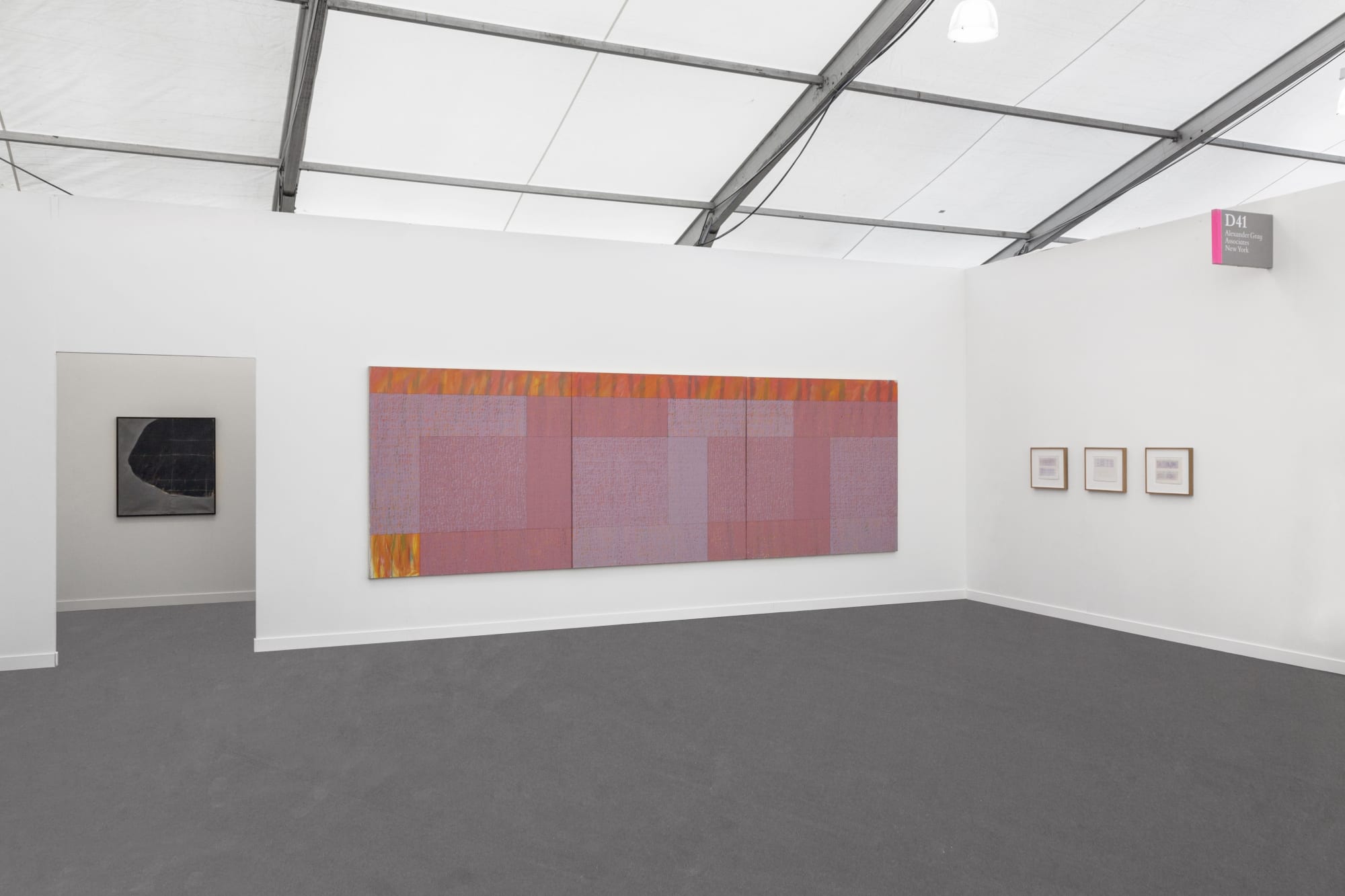 Installation view: Frieze New York, Alexander Gray Associates, 2017