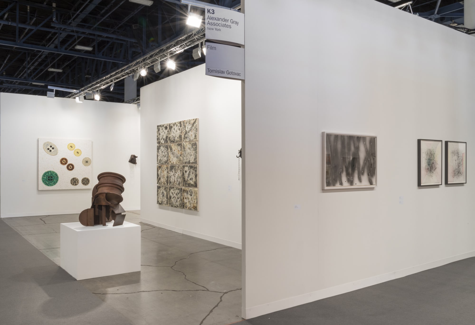 Installation view: Art Basel Miami Beach, Alexander Gray Associates, 2014