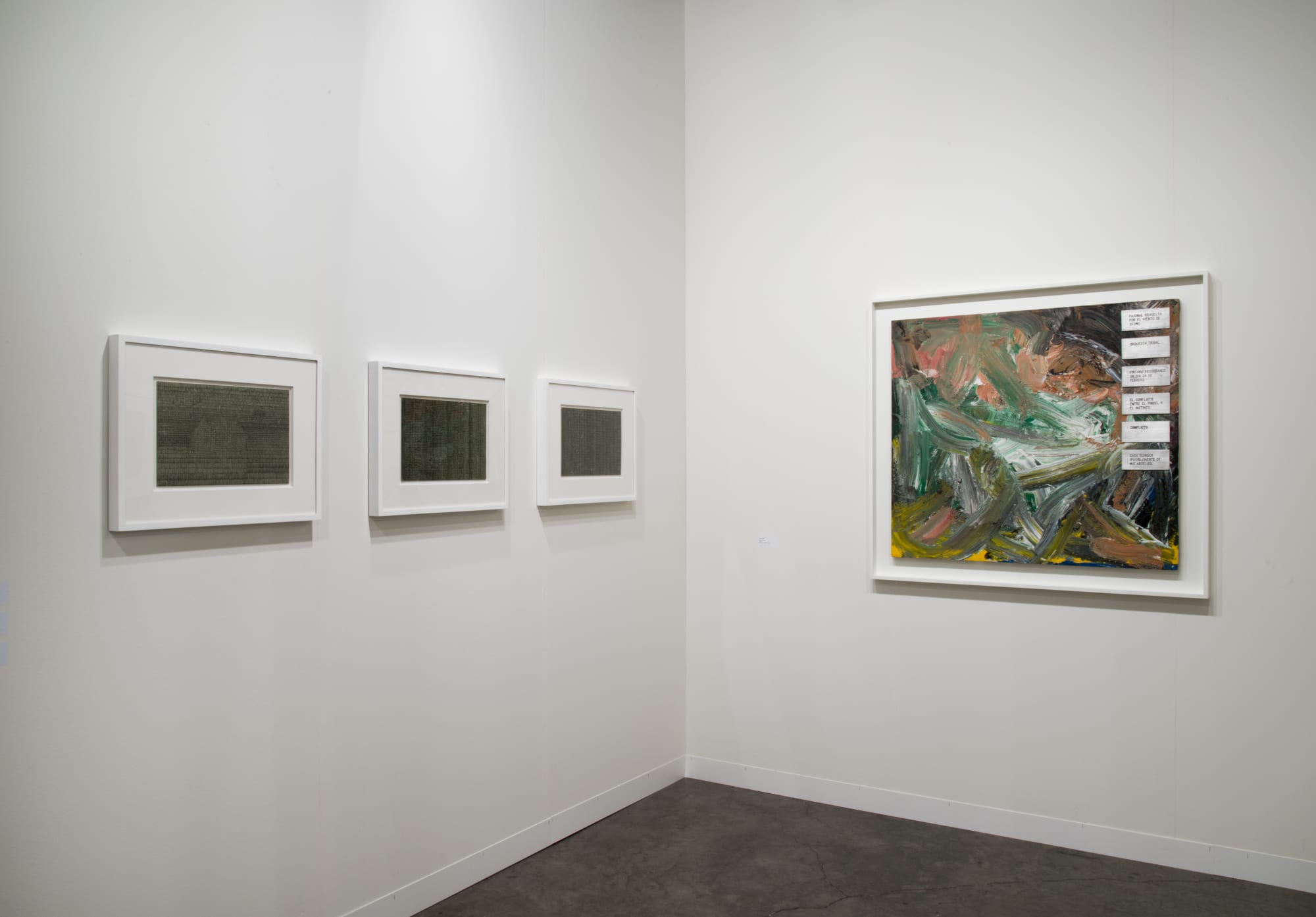 Installation view: KABINETT, Art Basel Miami Beach, 2013